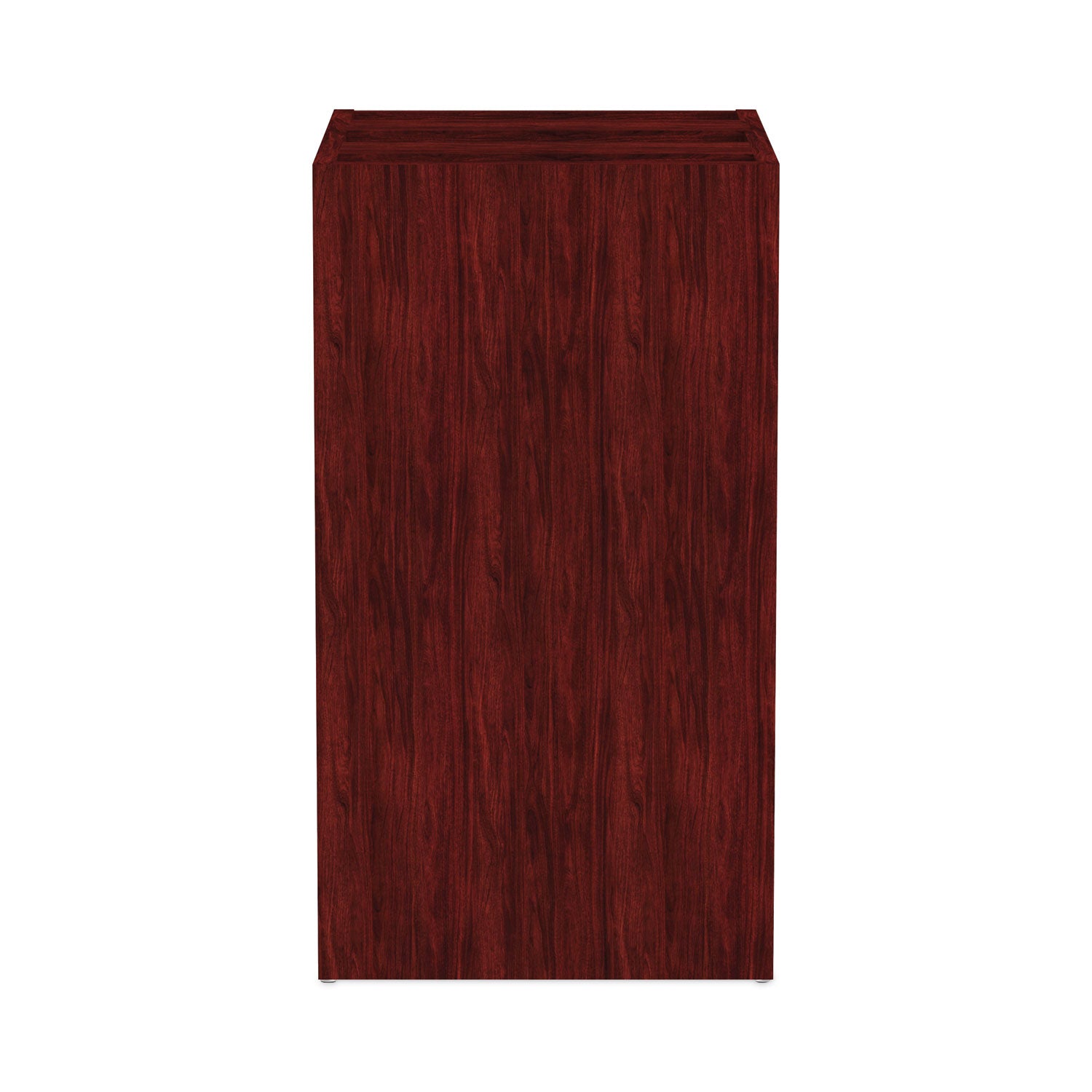 Alera® Alera Valencia Series Full Pedestal File, Left/right, 3-Drawers: Box/box/file, Legal/letter, Mahogany, 15.63" X 20.5" X 28.5"