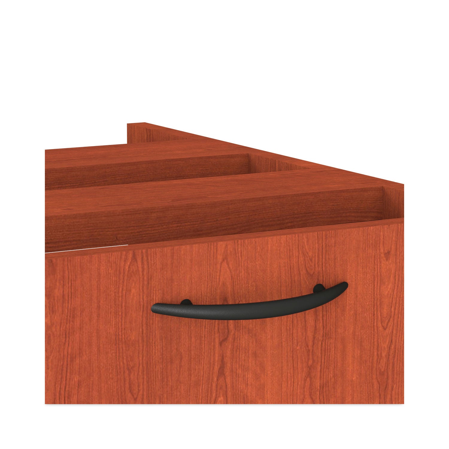 Alera® Alera Valencia Series Full Pedestal File, Left/right, 2 Legal/letter-Size File Drawers, Medium Cherry, 15.63" X 20.5" X 28.5"