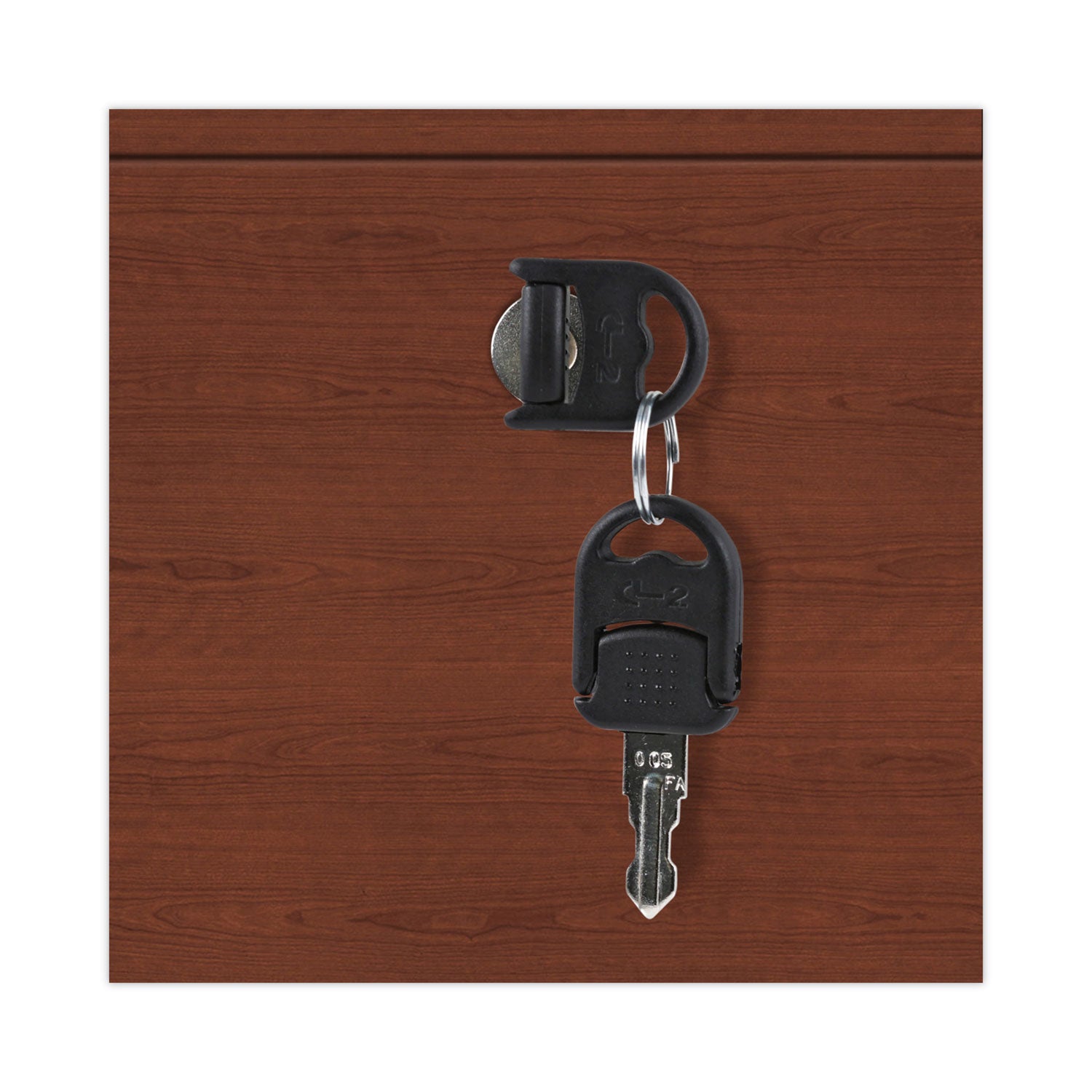 Alera® Alera Valencia Series Full Pedestal File, Left/right, 2 Legal/letter-Size File Drawers, Medium Cherry, 15.63" X 20.5" X 28.5"