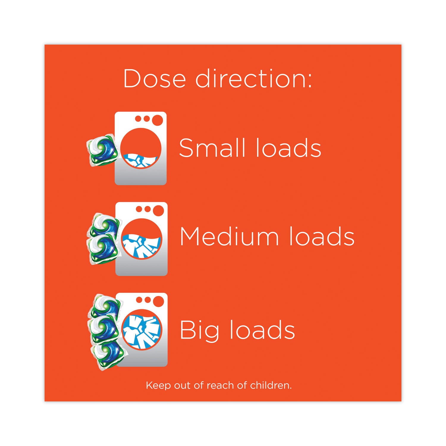 Tide® Pods, Tide Original, 112 Pods/Tub, 4 Tubs/Carton