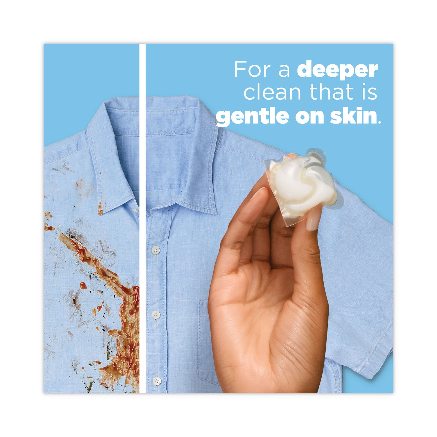 Tide® Pods, Unscented, 81 Pods/Tub, 4 Tubs Carton