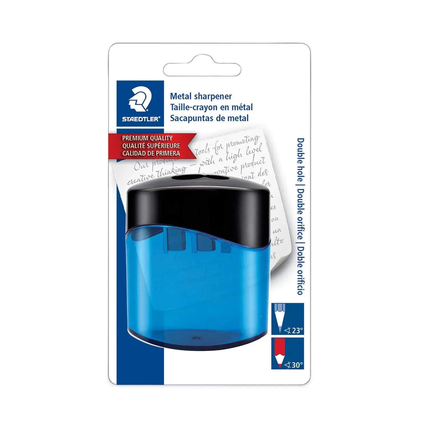 Staedtler® Manual Pencil Sharpener, 2 X 2.75, Randomly Assorted Colors Staedtler® Flipcost