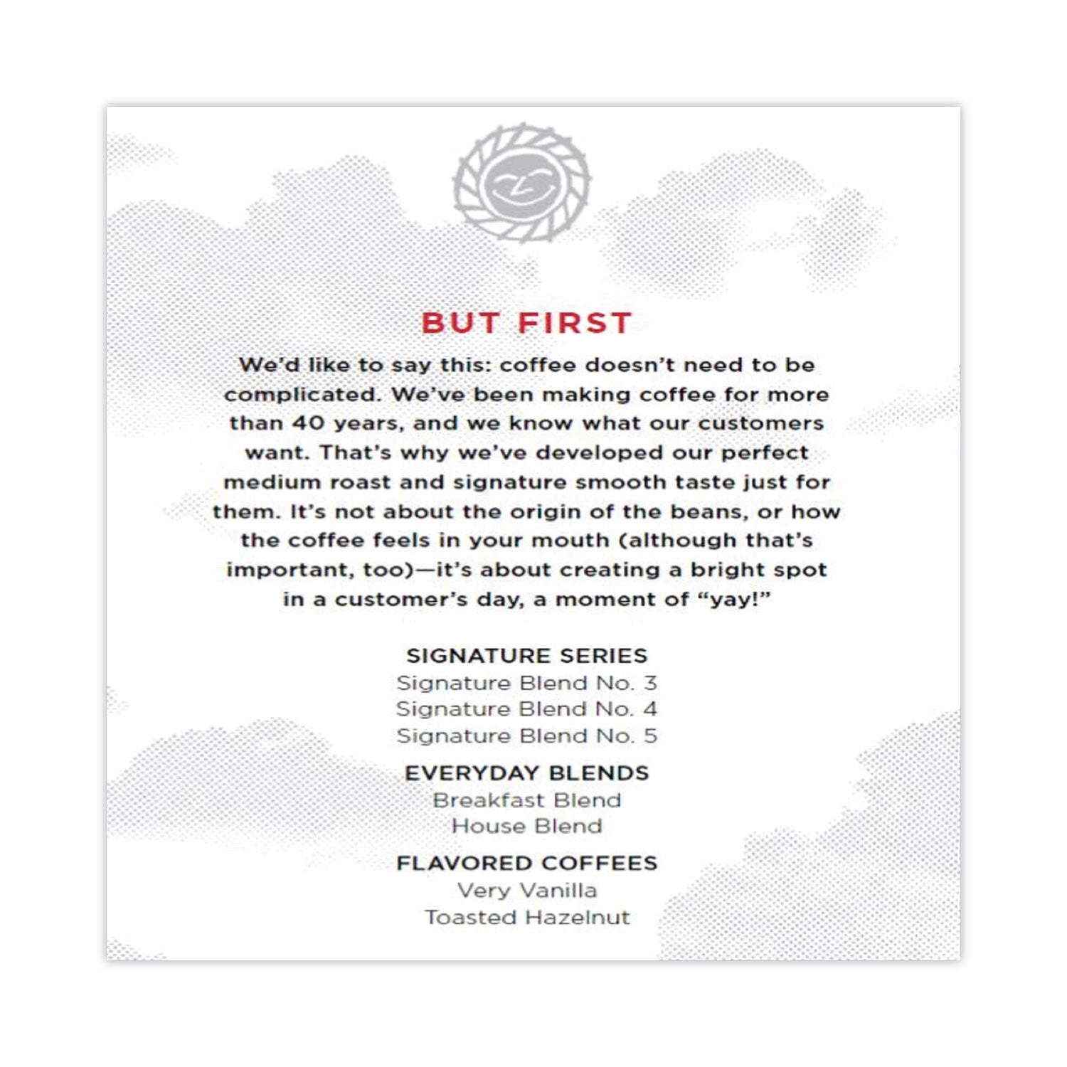 Seattle's Best™ Port Side Blend Whole Bean Coffee, Medium Roast, 12 oz Bag, 6/Carton