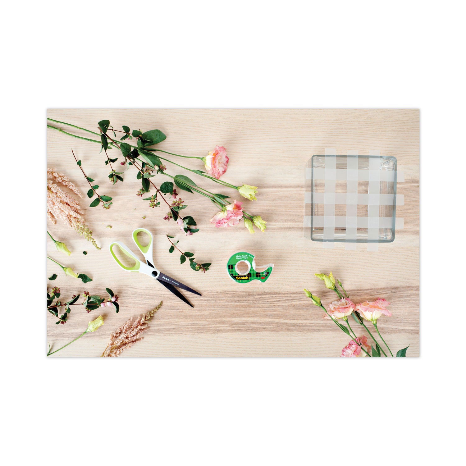 Scotch® Magic Tape In Handheld Dispenser, 1" Core, 0.5" X 37.5 Ft, Clear