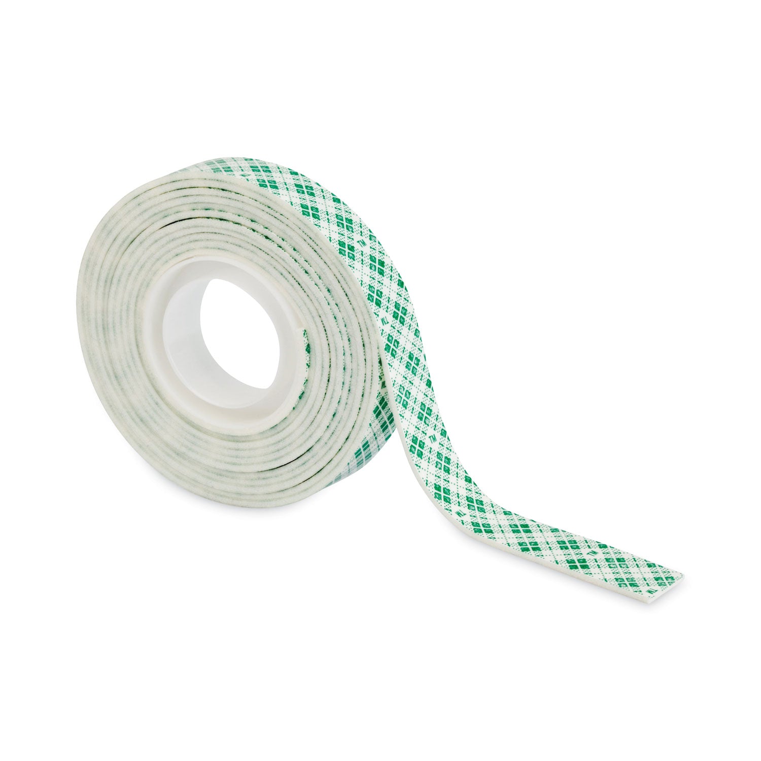 Scotch® Permanent High-Density Foam Mounting Tape, Double-Sided, Holds Up to 15 lbs, 0.5" x 80", White