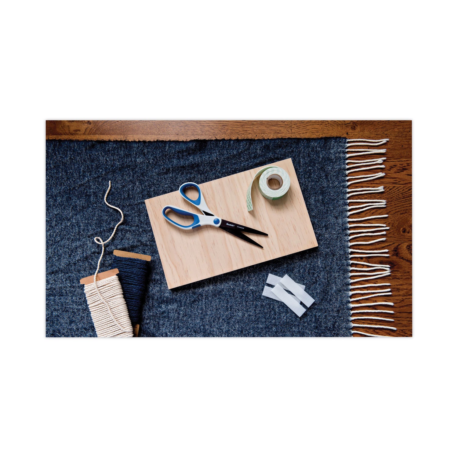 Scotch® Permanent High-Density Foam Mounting Tape, Holds Up To 2 Lbs, 0.75 X 350, White