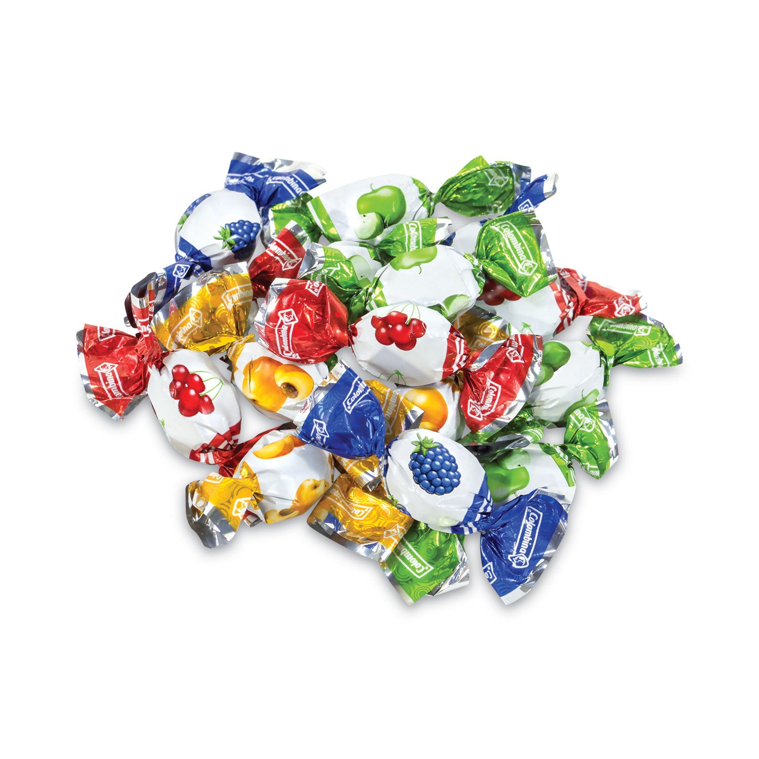 Delicate Fruit Drops Mini Fruit Filled Assortment, 2.2 lb Bag