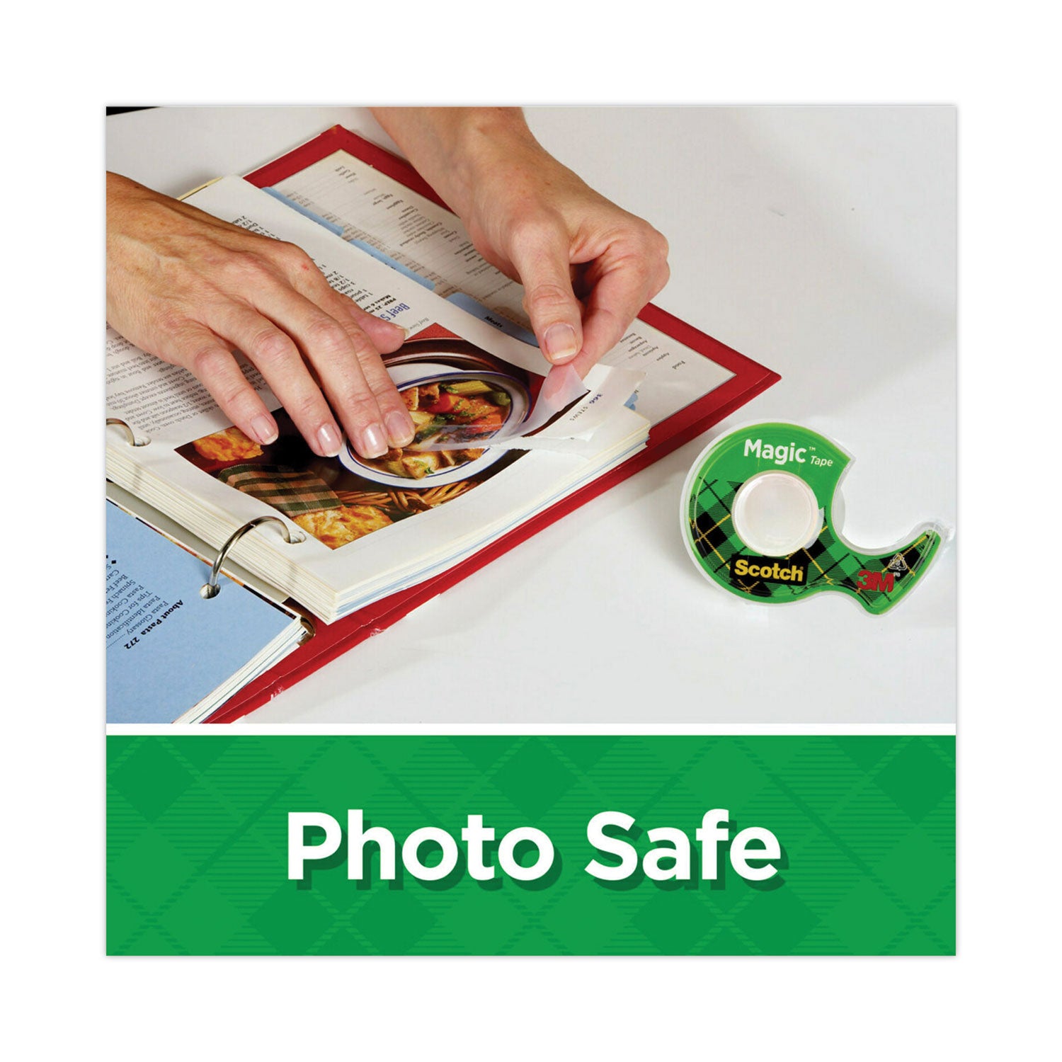 Scotch® Magic Tape In Handheld Dispenser, 1" Core, 0.75" X 25 Ft, Clear, 4/pack