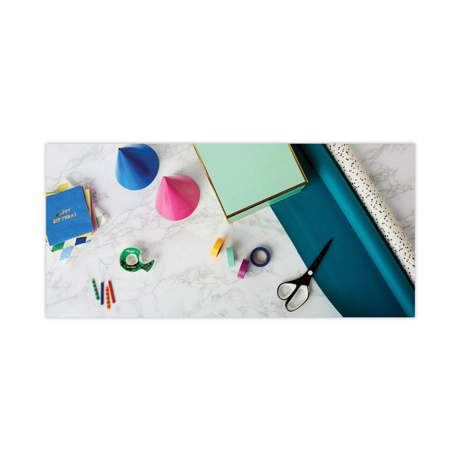 Scotch® Magic Tape In Handheld Dispenser, 1" Core, 0.75" X 54.17 Ft, Clear, 6/pack