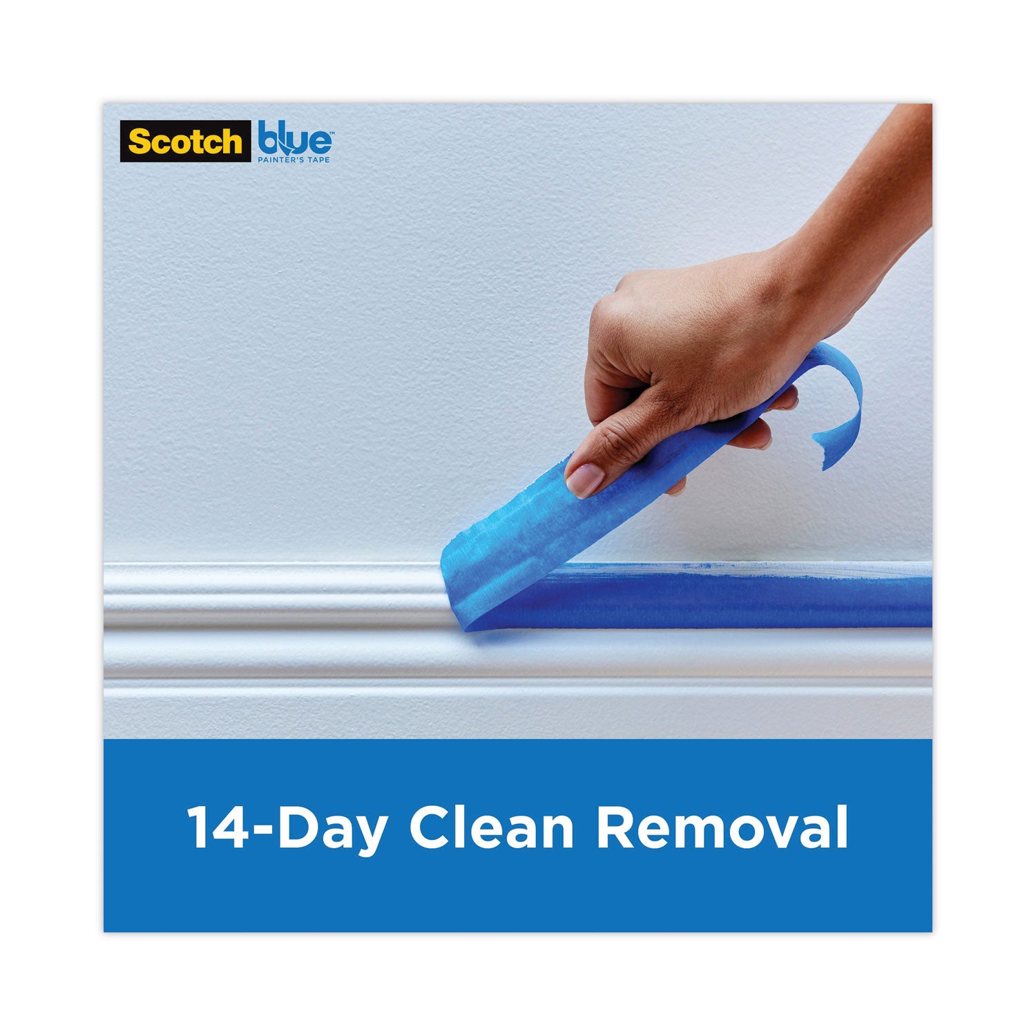 ScotchBlue™ Original Multi-Surface Painter's Tape, 3" Core, 0.94" X 60 Yds, Blue