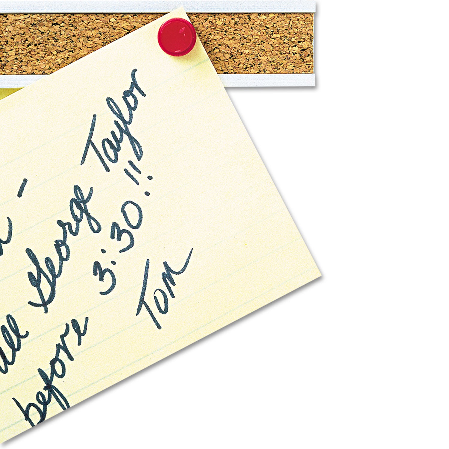 Quartet® Bulletin Bar I, 1" x 48", Brown/Silver