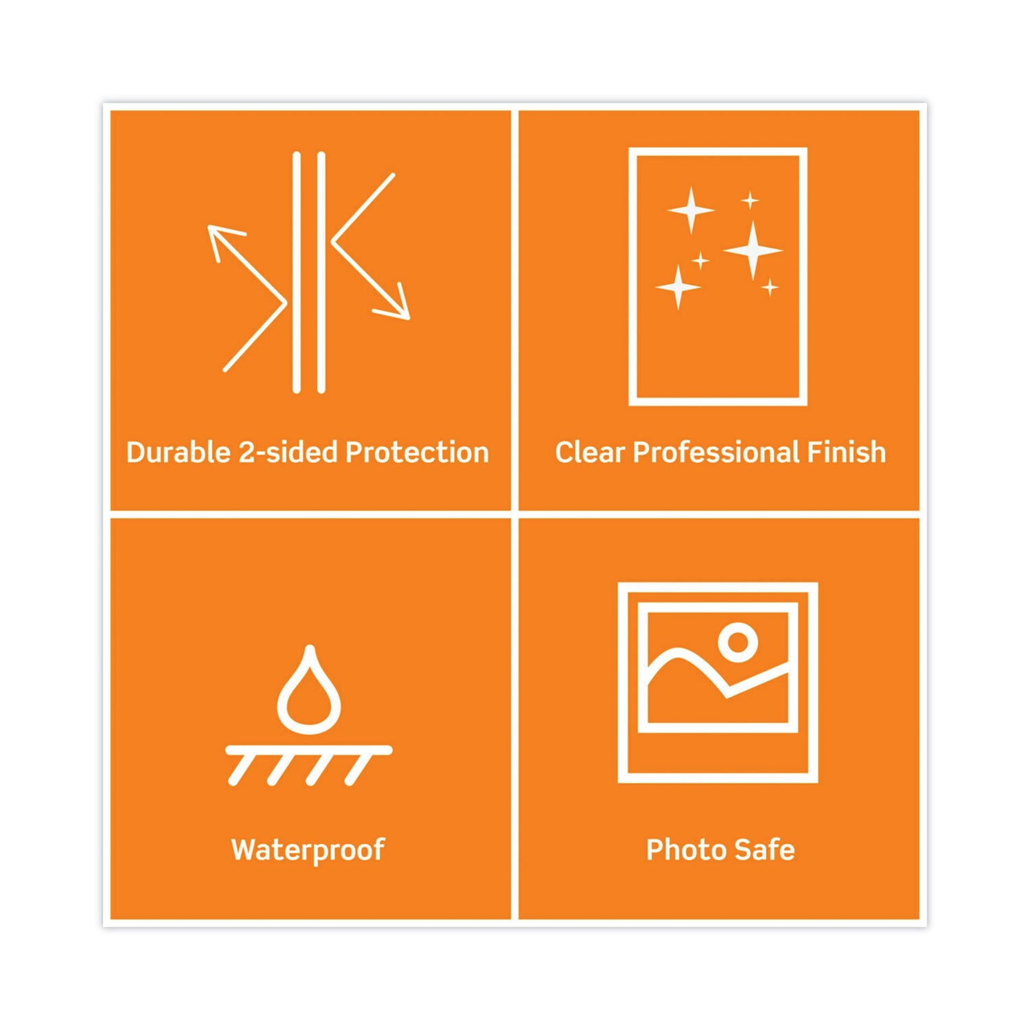 Scotch™ Laminating Pouches, 5 Mil, 9" X 11.5", Gloss Clear, 100/pack