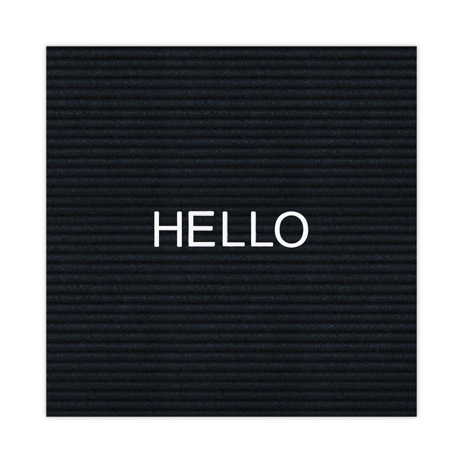 MasterVision® White Plastic Set of Letters, Numbers and Symbols, Uppercase, 1"h