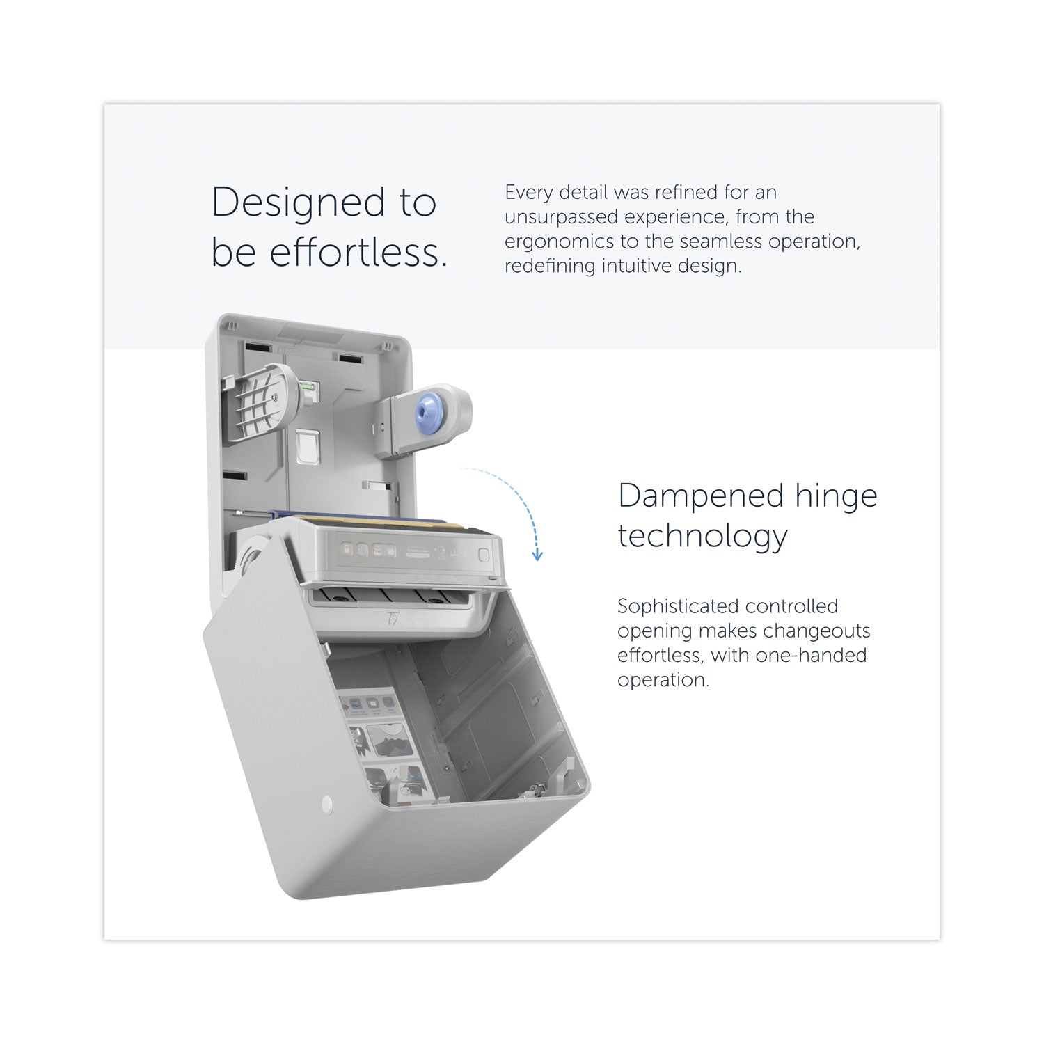 Kimberly-Clark Professional* ICON Automatic Roll Towel Dispenser, 20.12 x 16.37 x 13.5, White Mosaic