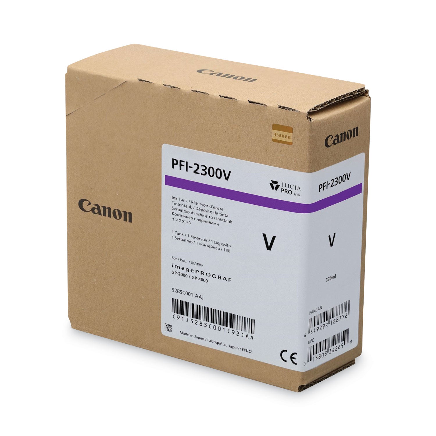 Canon® 5285C001AA (PFI-2300) Ink, Violet