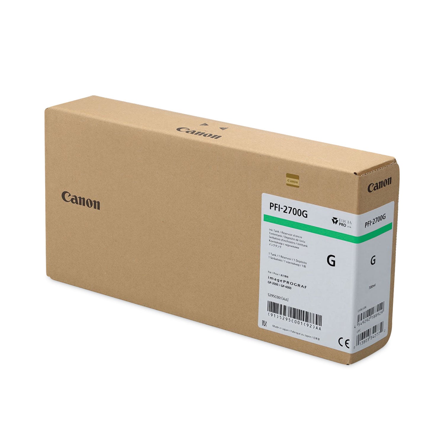 Canon® 5295C001AA (PFI-2700) Ink, Green