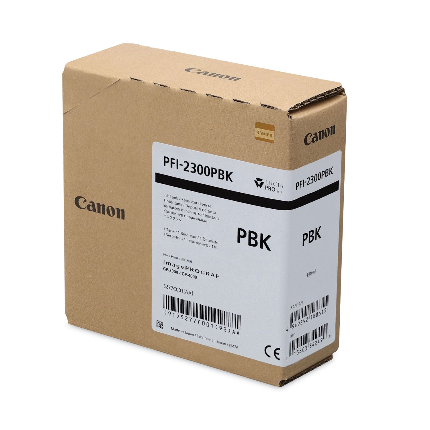 Canon® 5277C001AA (PFI-2300) Ink, Black