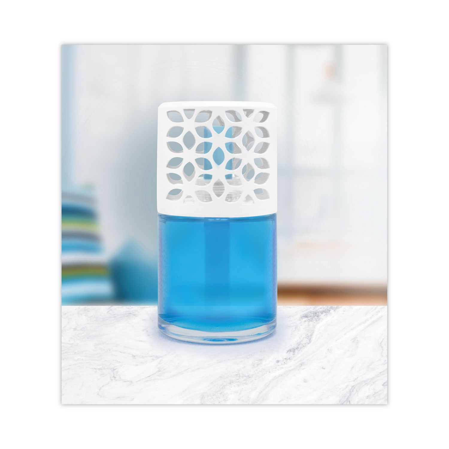 BRIGHT Air® Max Scented Oil Air Freshener, Cool And Clean, 4 Oz, 6/carton