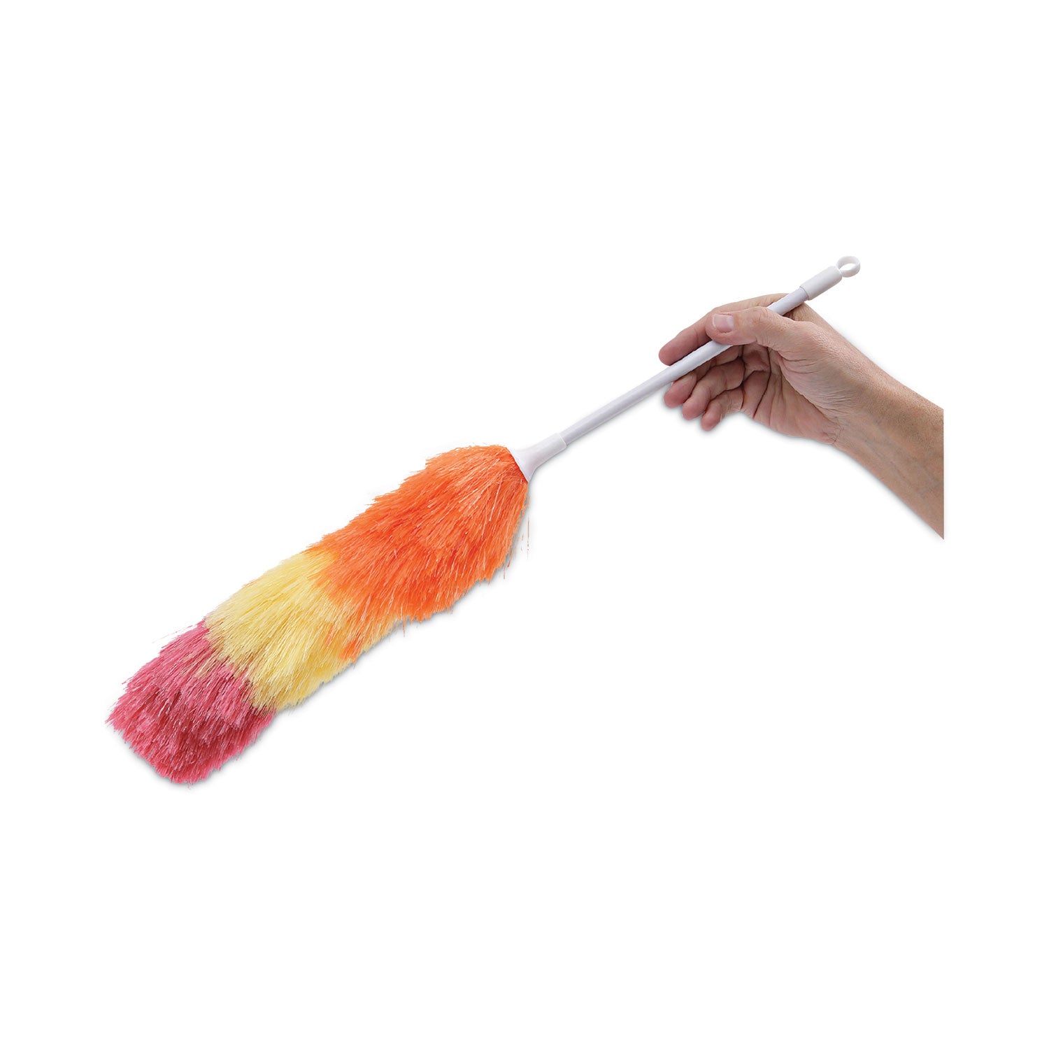 Boardwalk® Polywool Duster, 20" Plastic Handle
