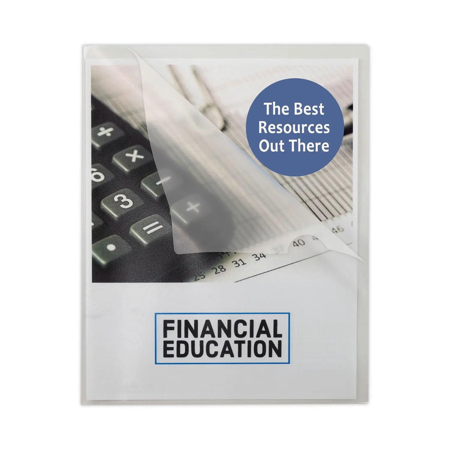 Specialty Project Folders, Letter Size, Clear, 25/Box C-Line® Flipcost