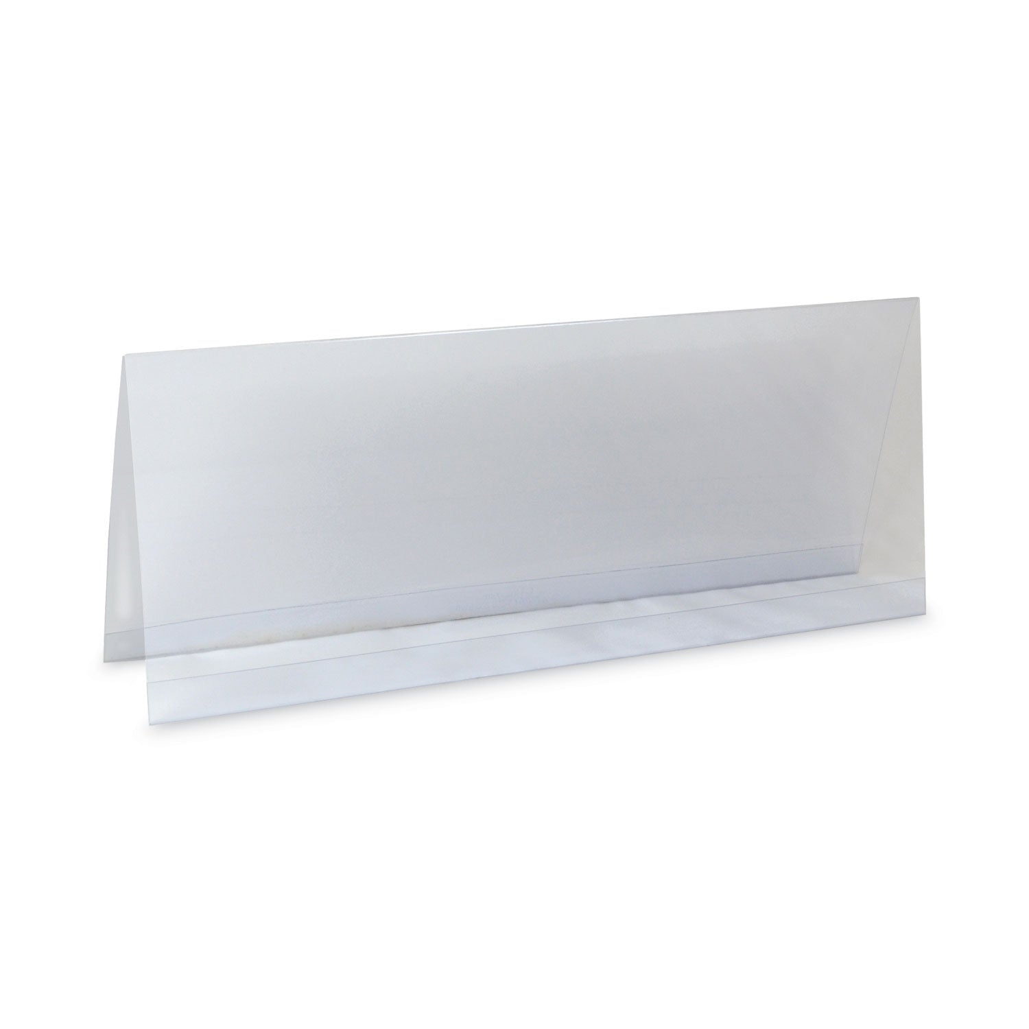 C-Line® Tent Card Holders, 4.25 x 11.7, Rigid Heavyweight Clear Plastic, 25/Box