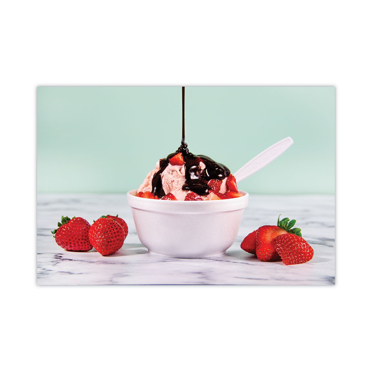 Dart® Foam Bowls, 8 Oz, White, 50/pack, 20 Packs/carton