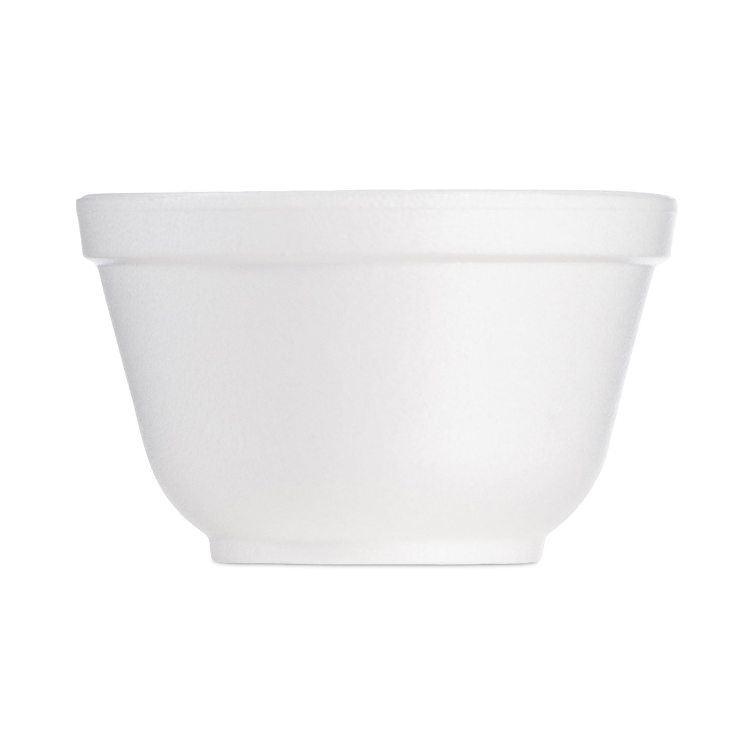 Dart® Foam Container, Squat, 6 oz, White, 50/Pack, 20 Packs/Carton