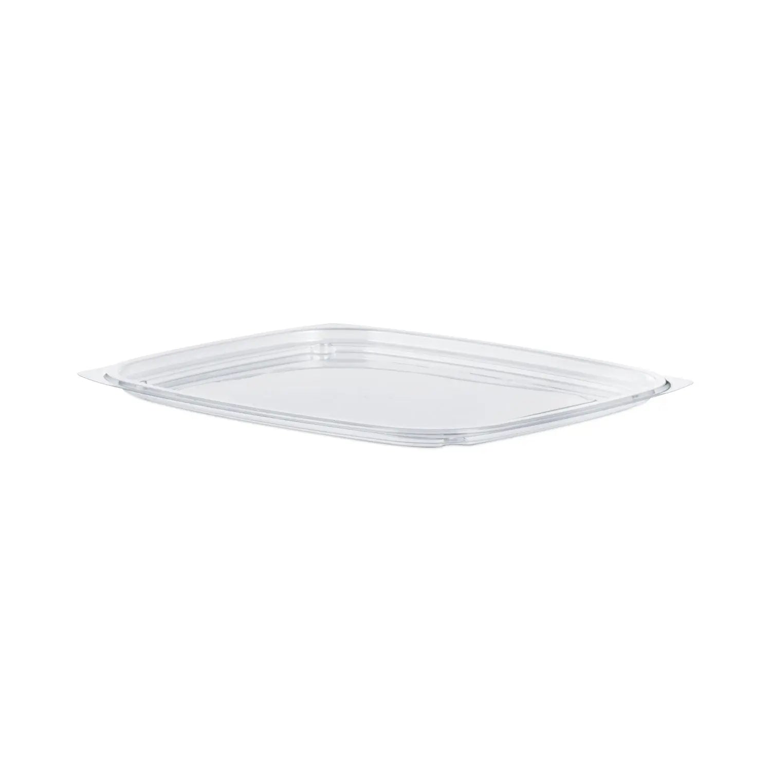 ClearPac Clear Container Lids, Flat, 6.5 x 7.5, Clear, Plastic, 63/Pack, 8 Packs/Carton Dart® Flipcost