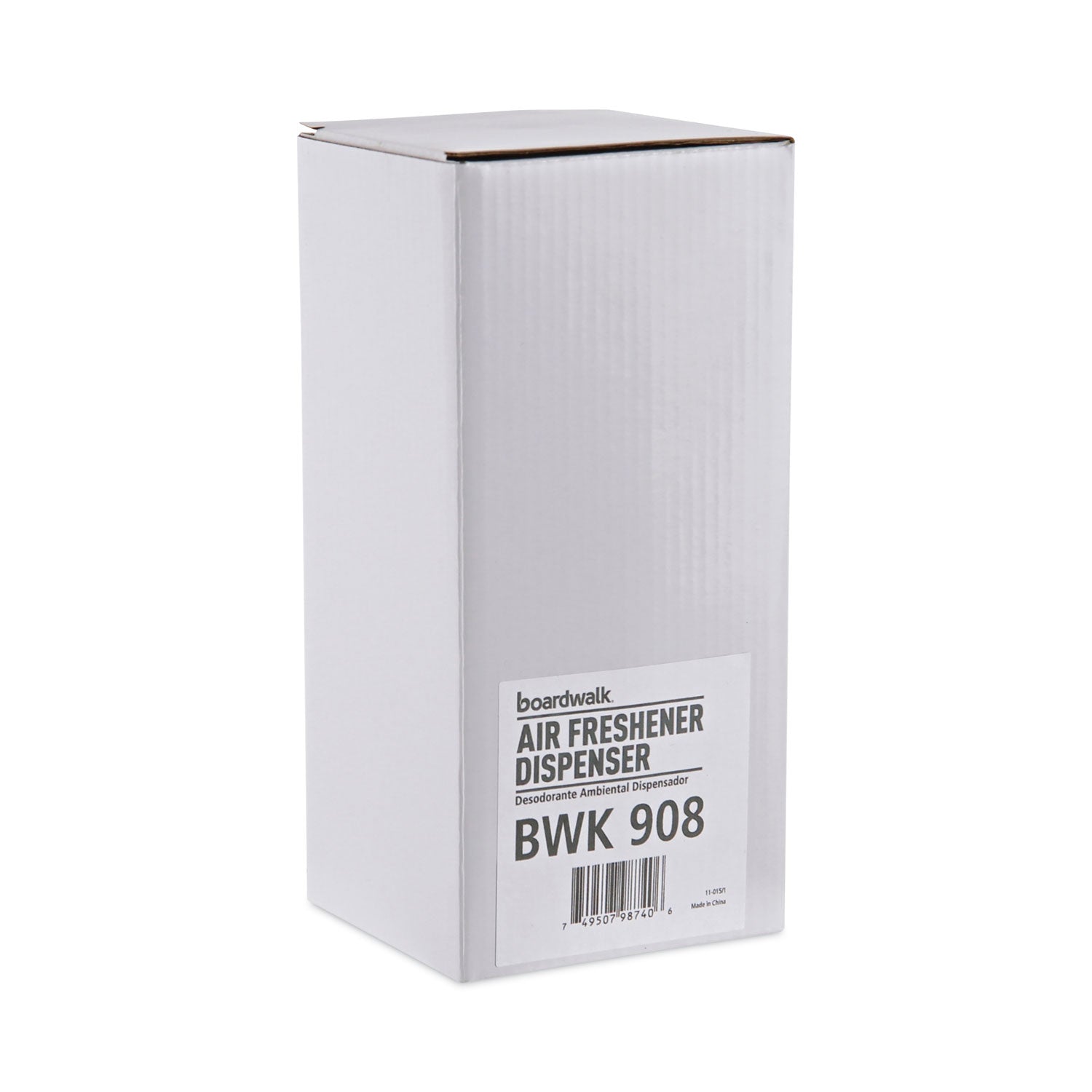 Boardwalk® Classic Metered Air Freshener Dispenser, 4" X 3" X 9.5", White