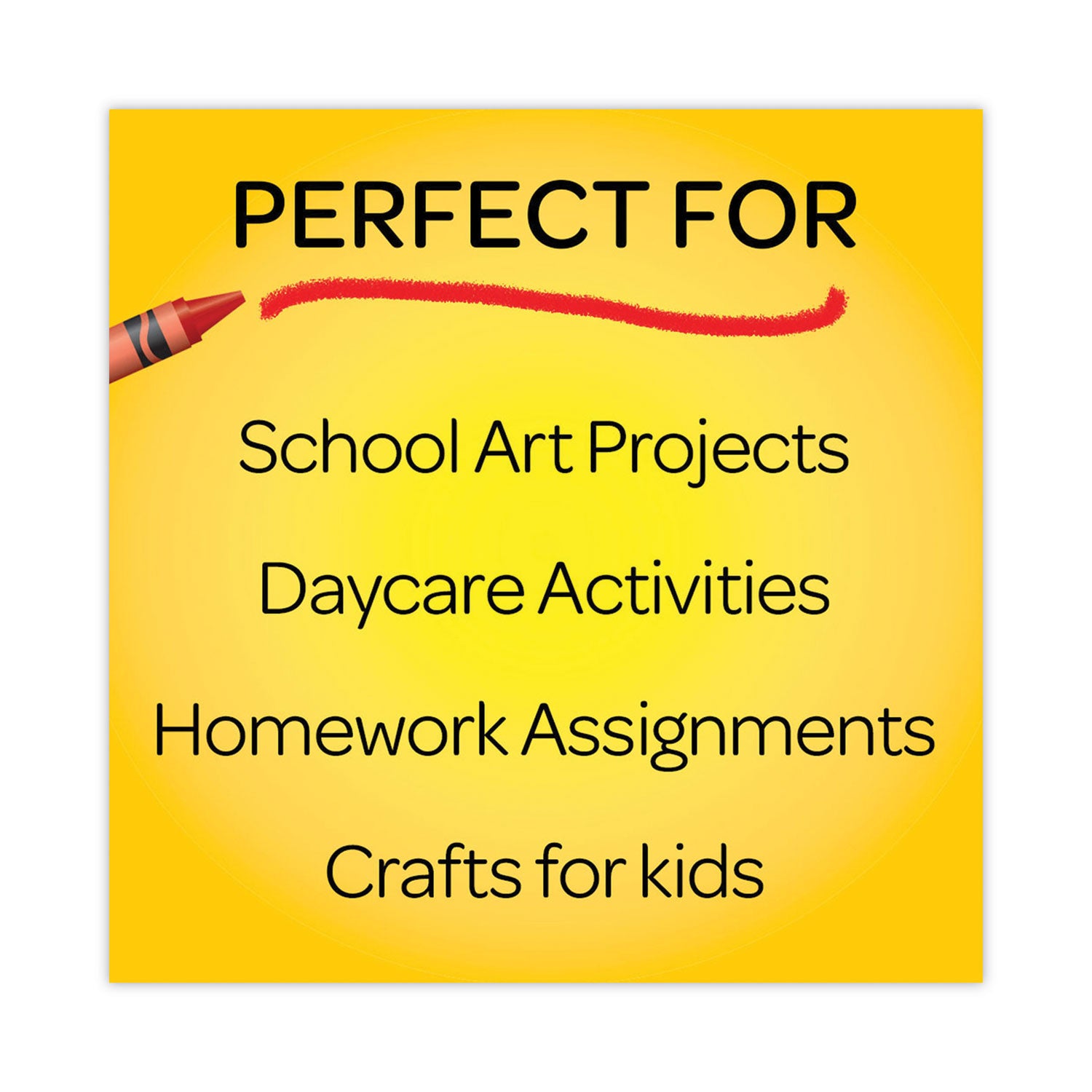 Crayola® Classic Color Crayons, Peggable Retail Pack, 16 Colors/pack