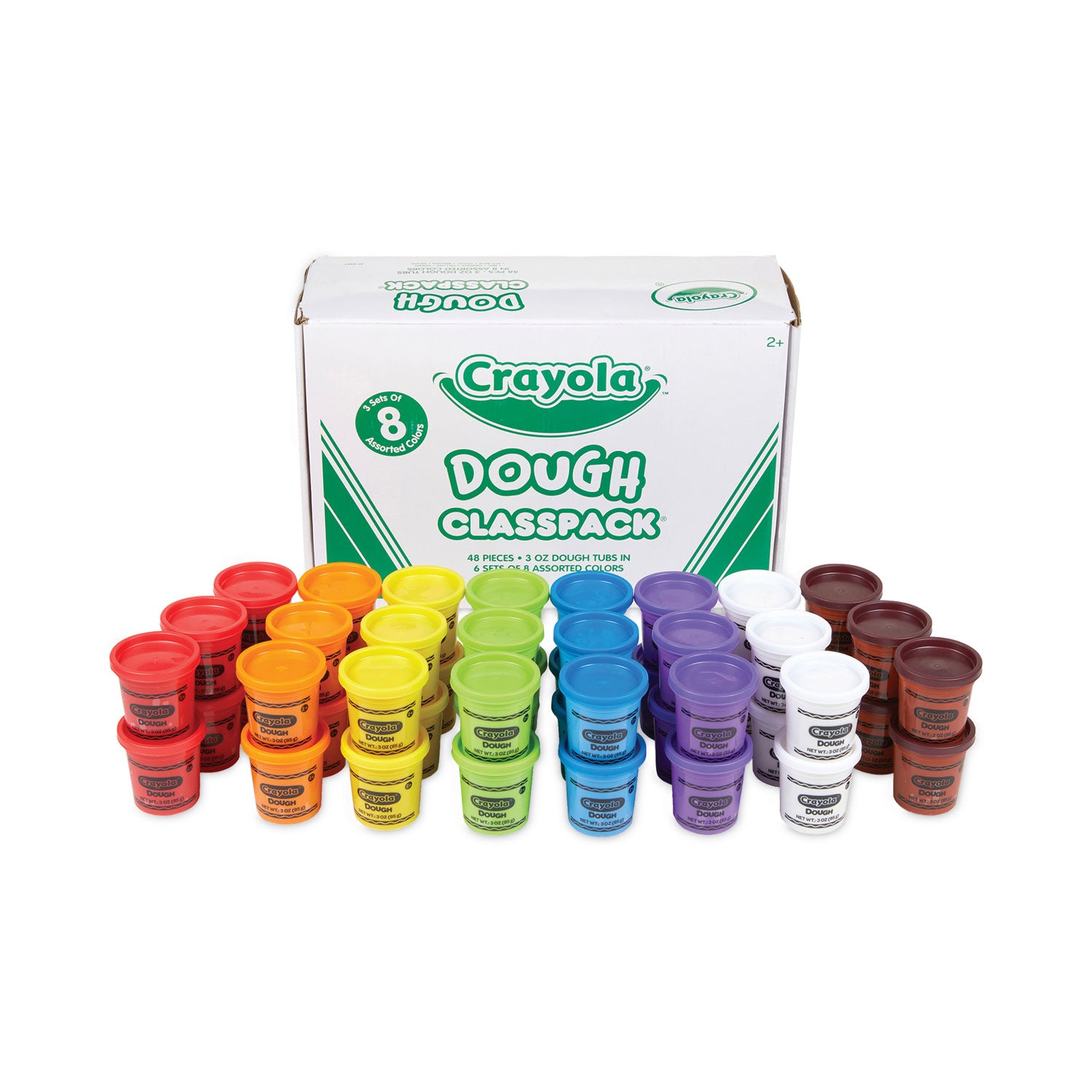 Crayola® Dough Classpack, 3 Oz, 8 Assorted Colors