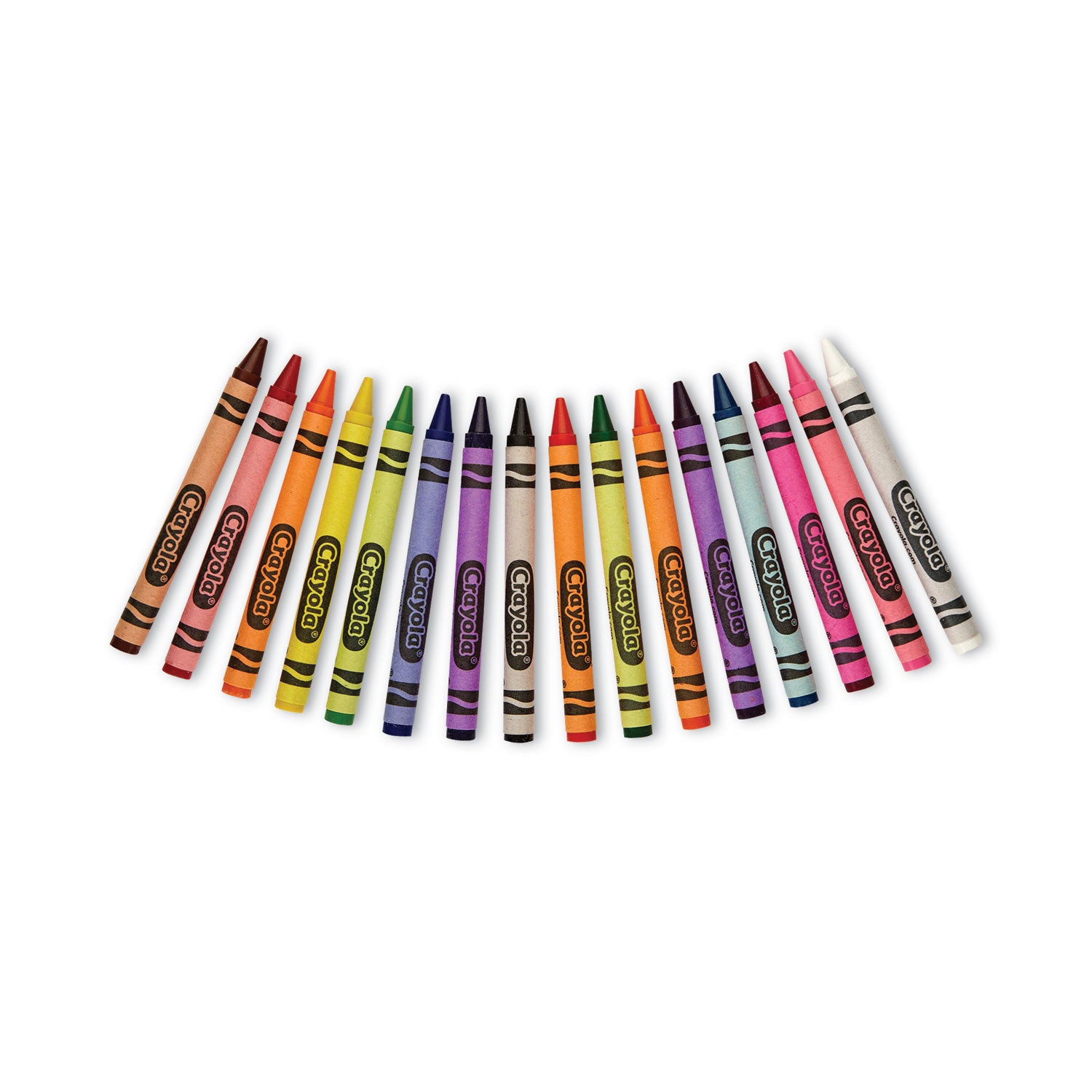 Crayola® Classic Color Crayons, Peggable Retail Pack, 16 Colors/pack