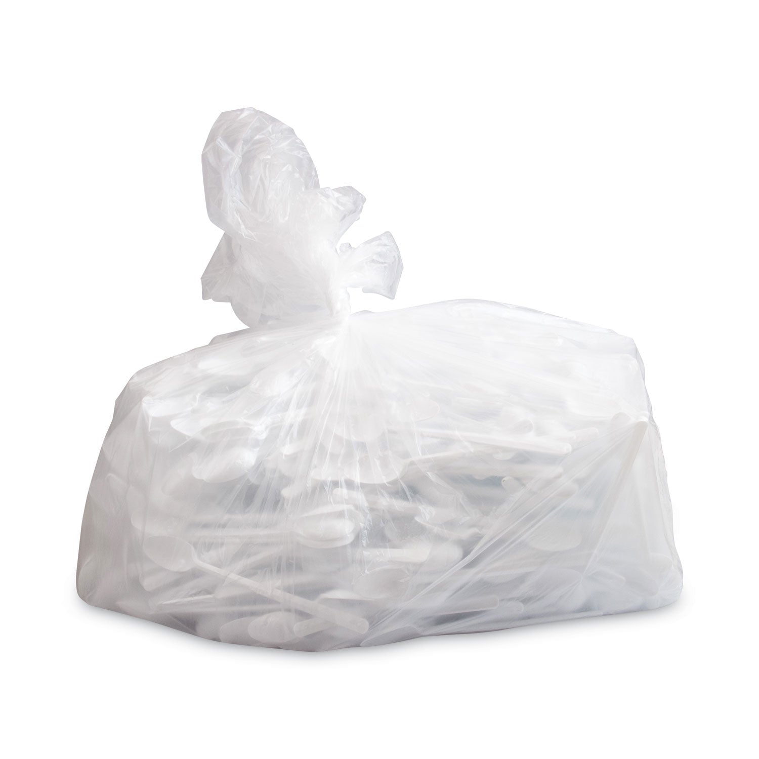 Dart® Bonus Polypropylene Utensils, Soda Spoon, Plastic, 8", White, 1,000/Carton