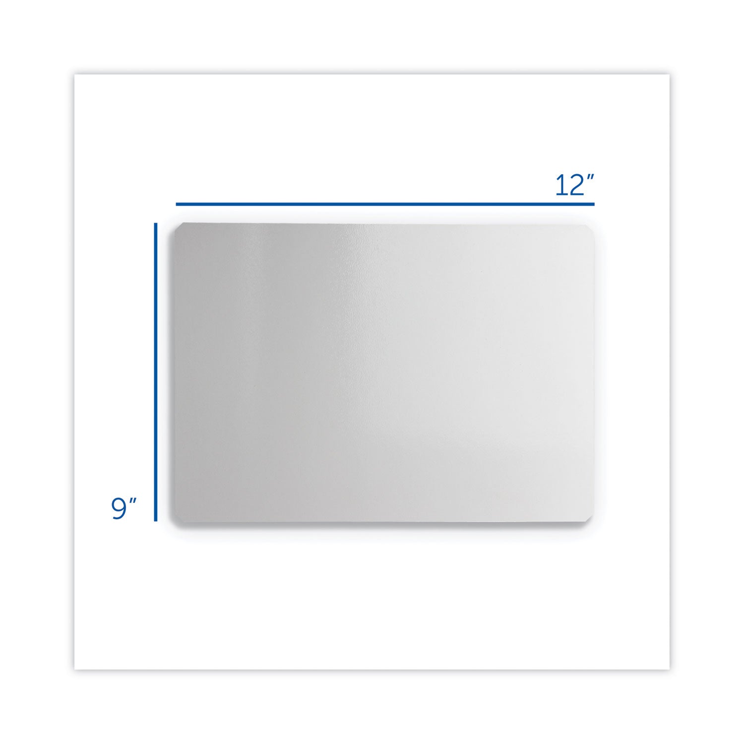 Flipside Dry Erase Board, 12" x 9", White Surface, 24/Pack