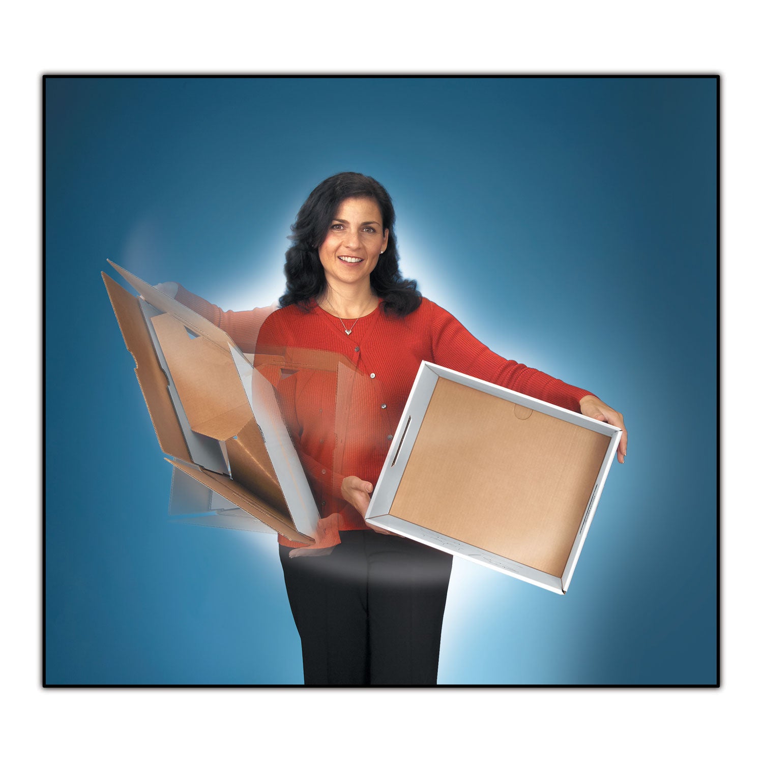 Bankers Box® Stor/file Medium-Duty 100% Recycled Storage Boxes, Letter/legal Files, 12" X 16.25" X 10.5", Kraft, 20/carton