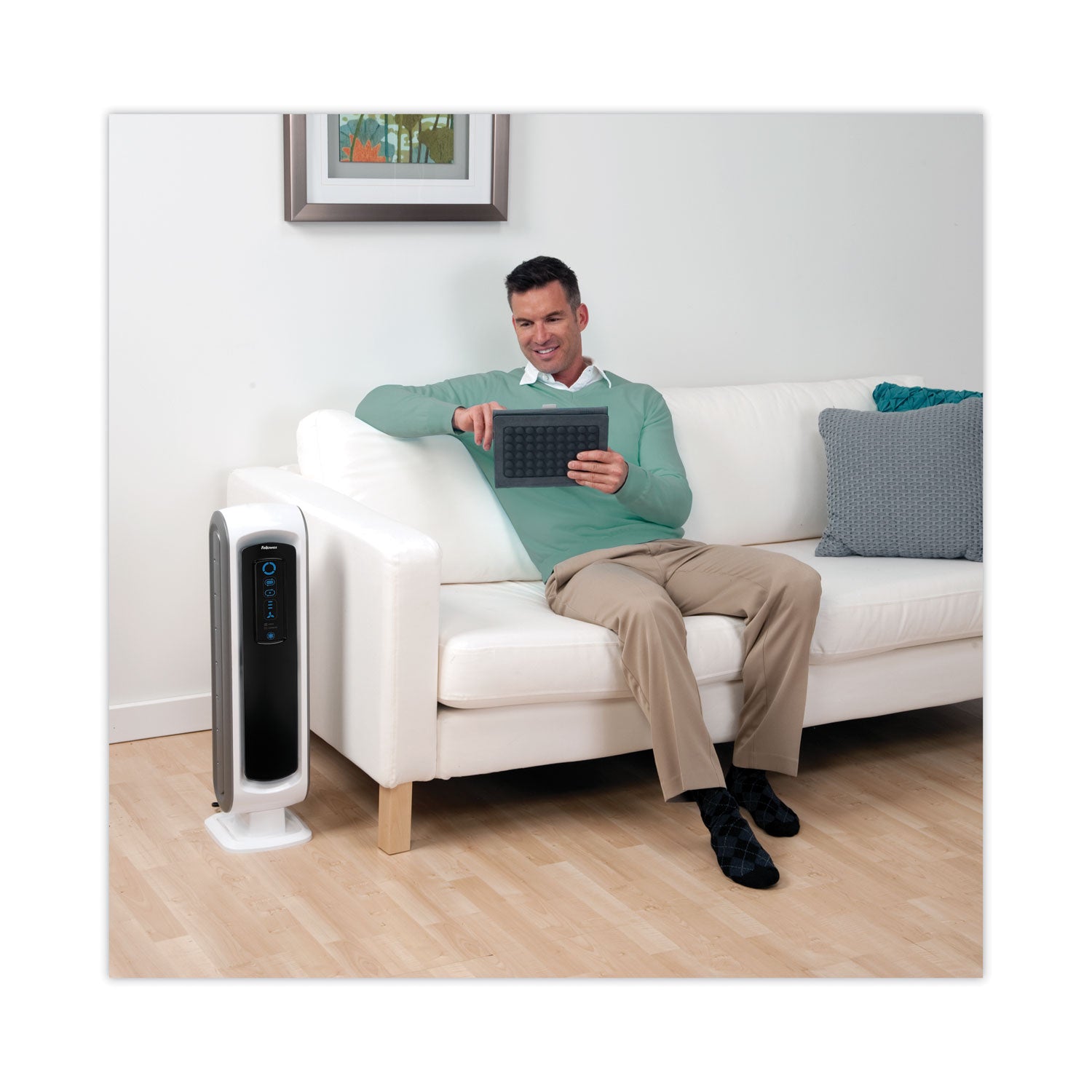 Fellowes® Carbon Filter for Fellowes 90 Air Purifiers, 4.37 x 16.37, 4/Pack