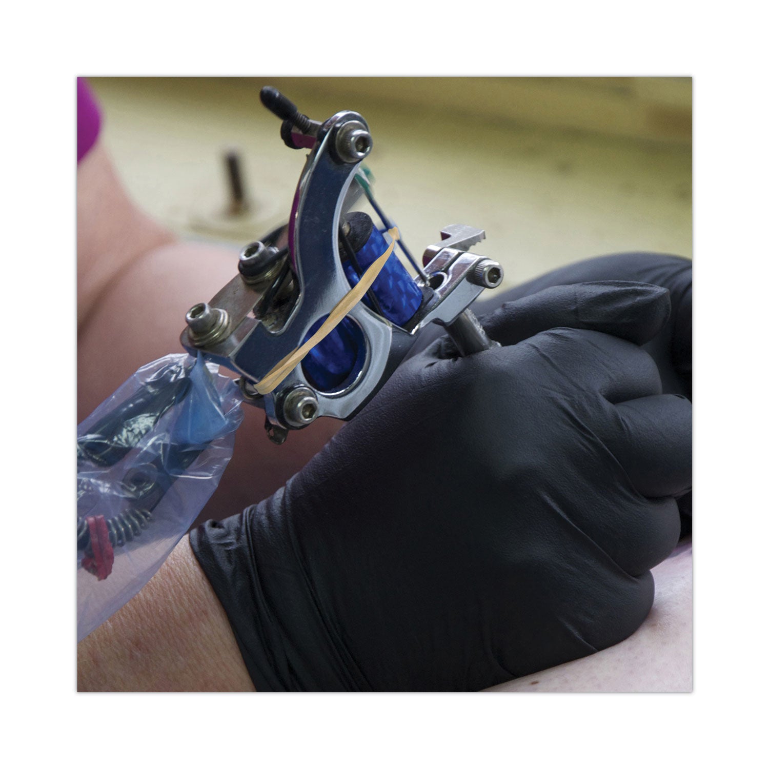 Alliance® Sterling Rubber Bands, Size 117b, 0.06" Gauge, Crepe, 1 Lb Box, 250/box