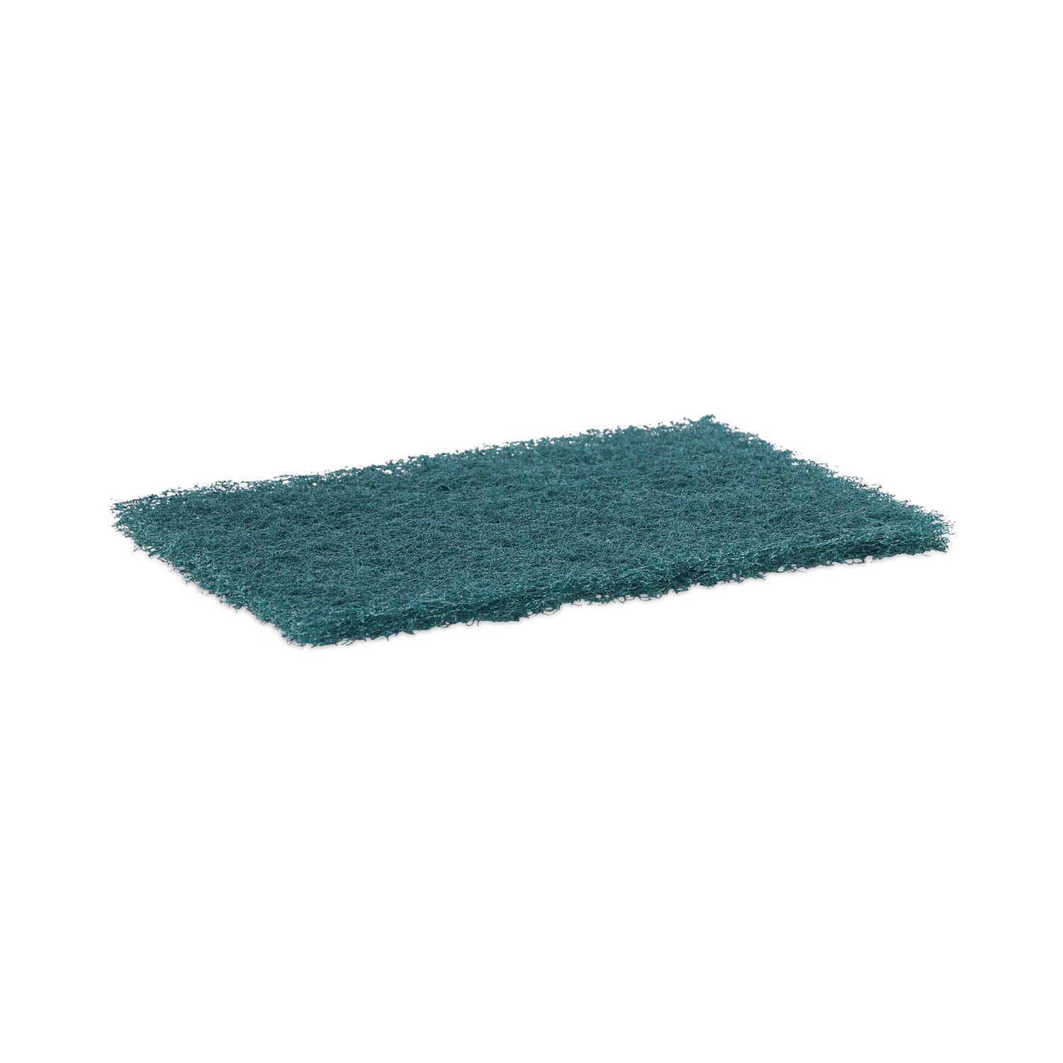 Boardwalk® Heavy-Duty Scouring Pad, 6 x 9, Green, 15/Carton