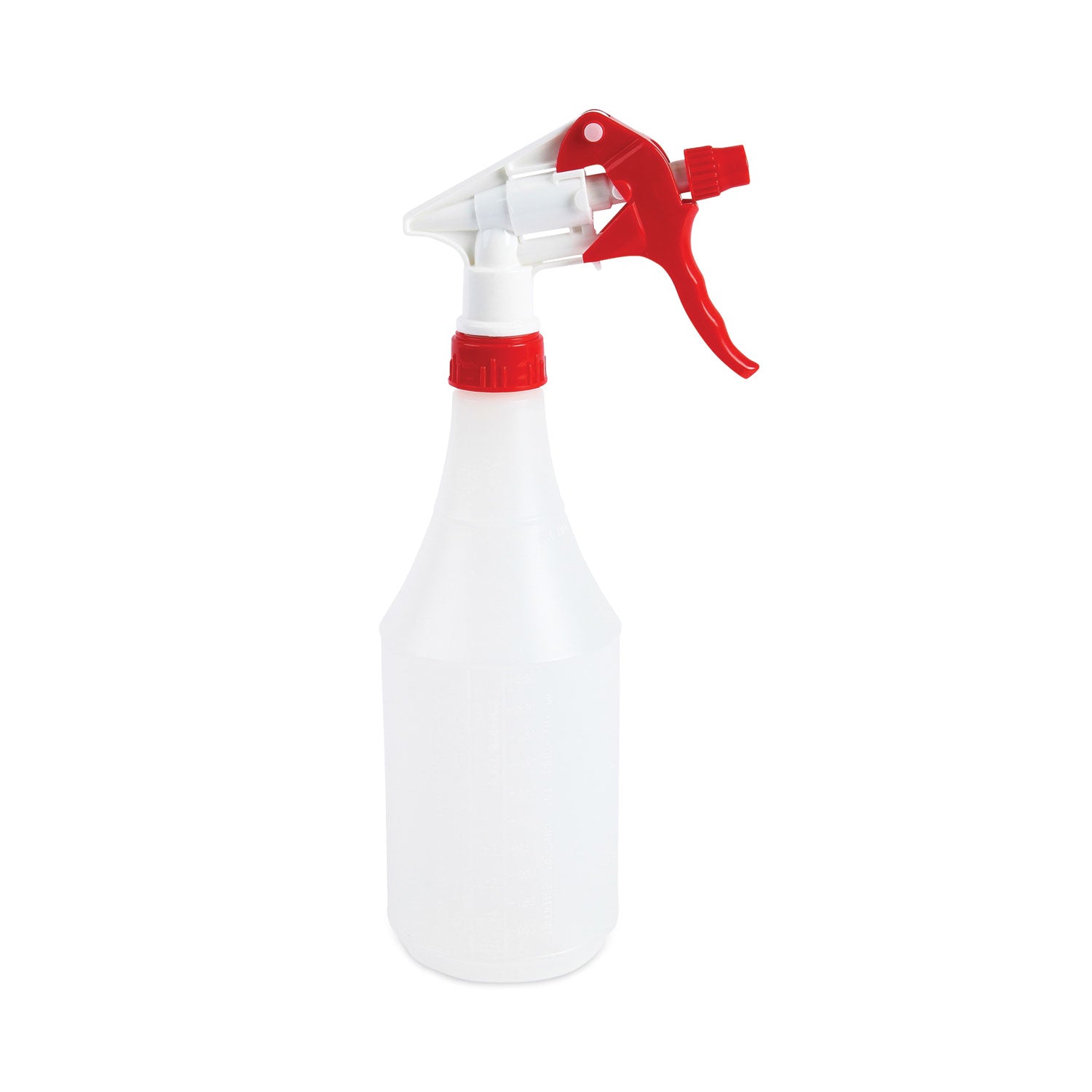 Boardwalk® General Purpose Trigger Sprayer, 8" Tube, Fits 16 oz to 24 oz Bottles, Red/White, 24/Carton