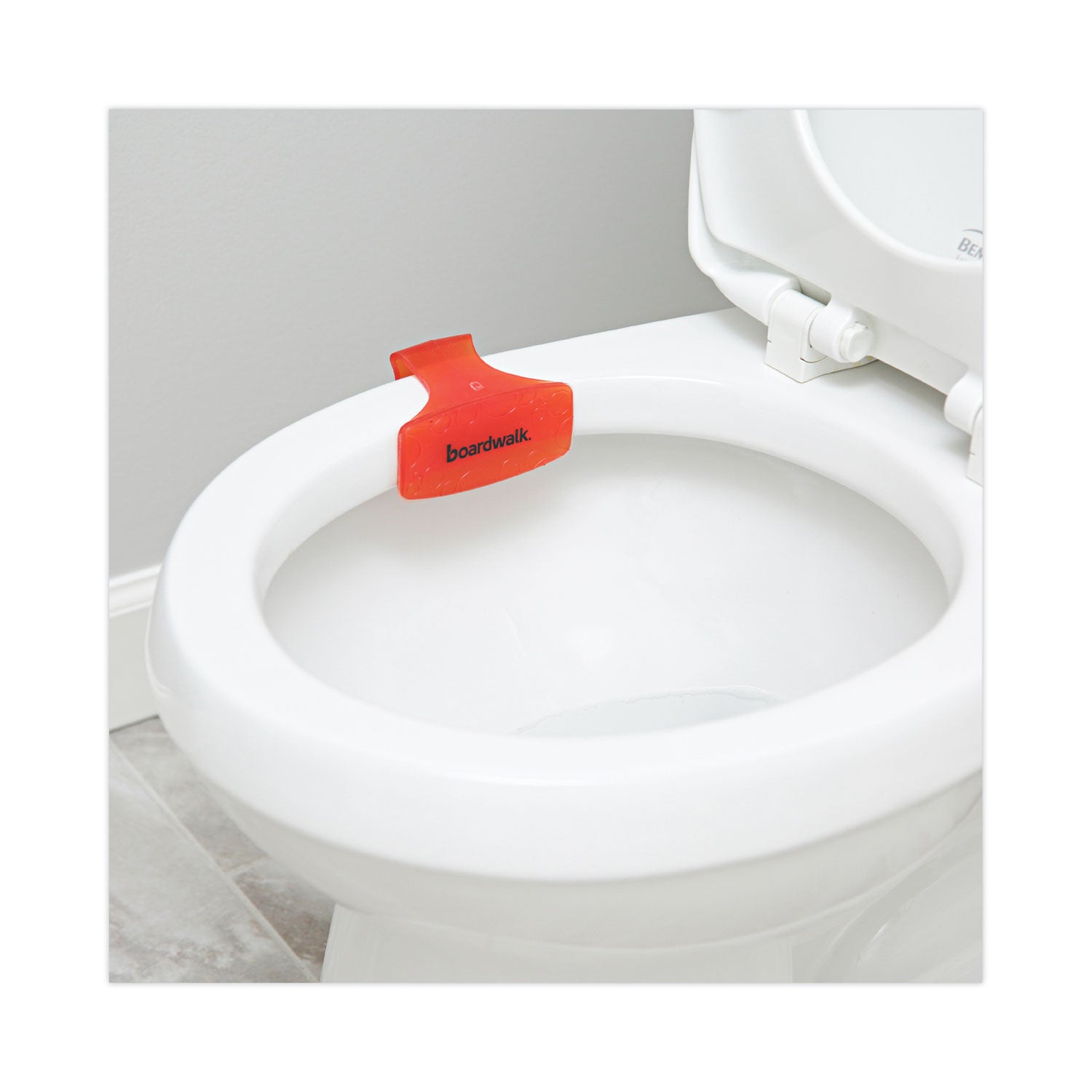 Boardwalk® Toilet Bowl Clip, Mango Scent, Orange, 12/Box