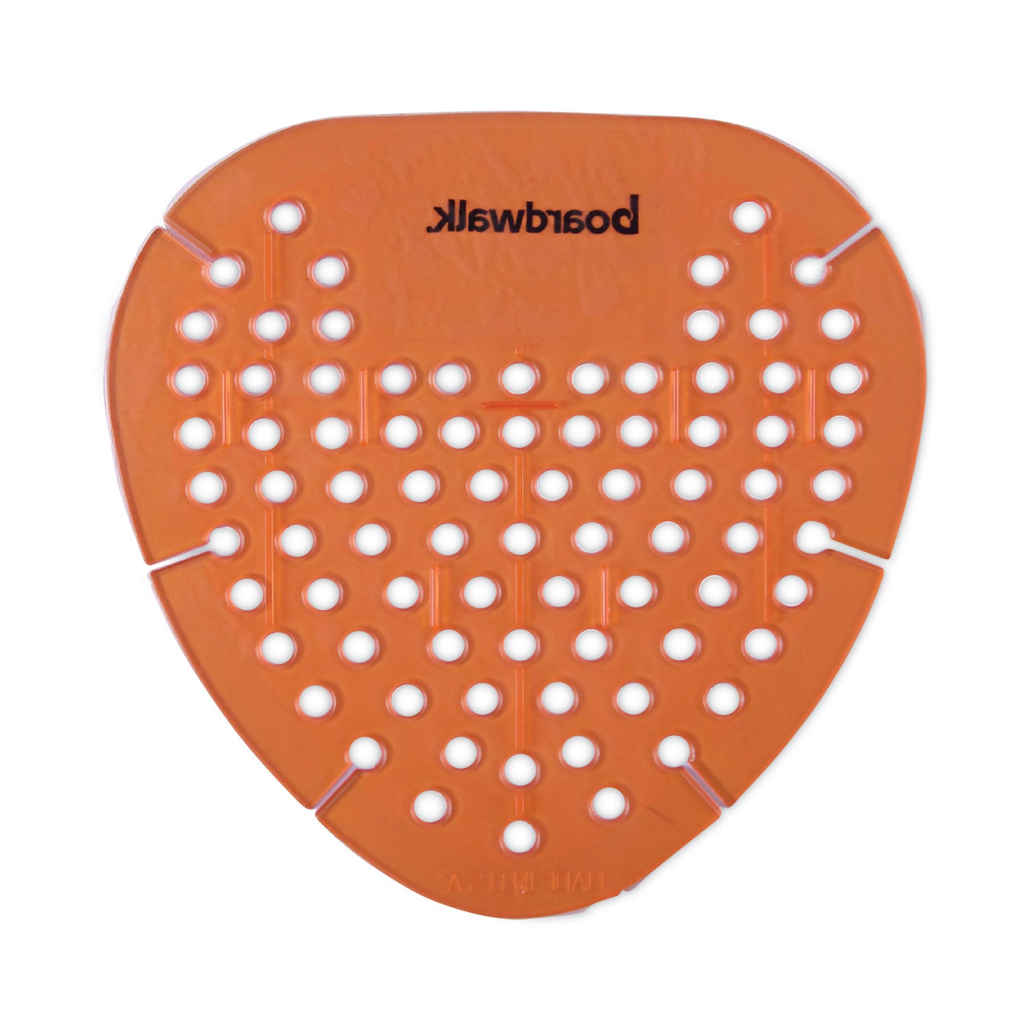 Boardwalk® Gem Urinal Deodorizer Screen, Mango Scent, Orange, 12/Box