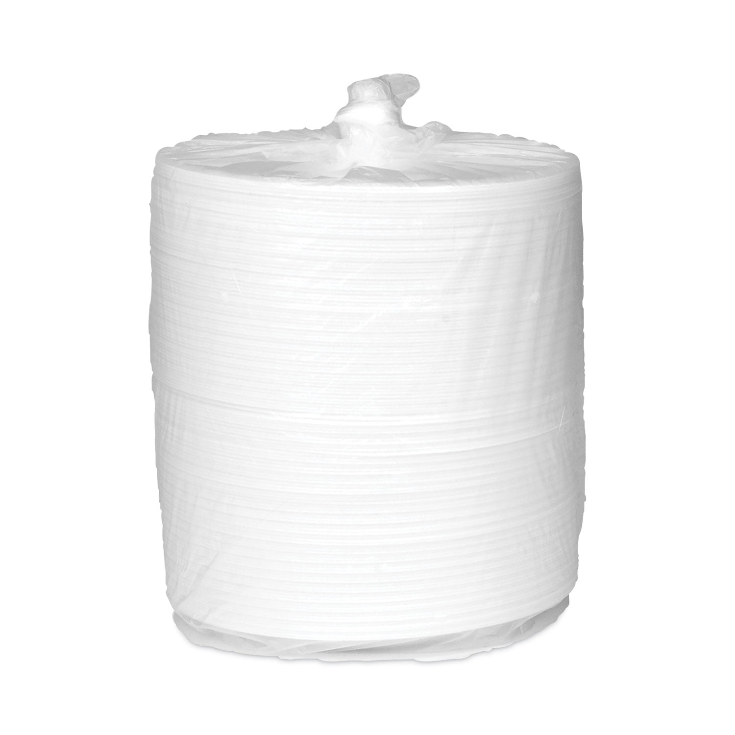 Pactiv Evergreen Placesetter Deluxe Laminated Foam Dinnerware, Plate, 10.25" dia, White, 540/Carton