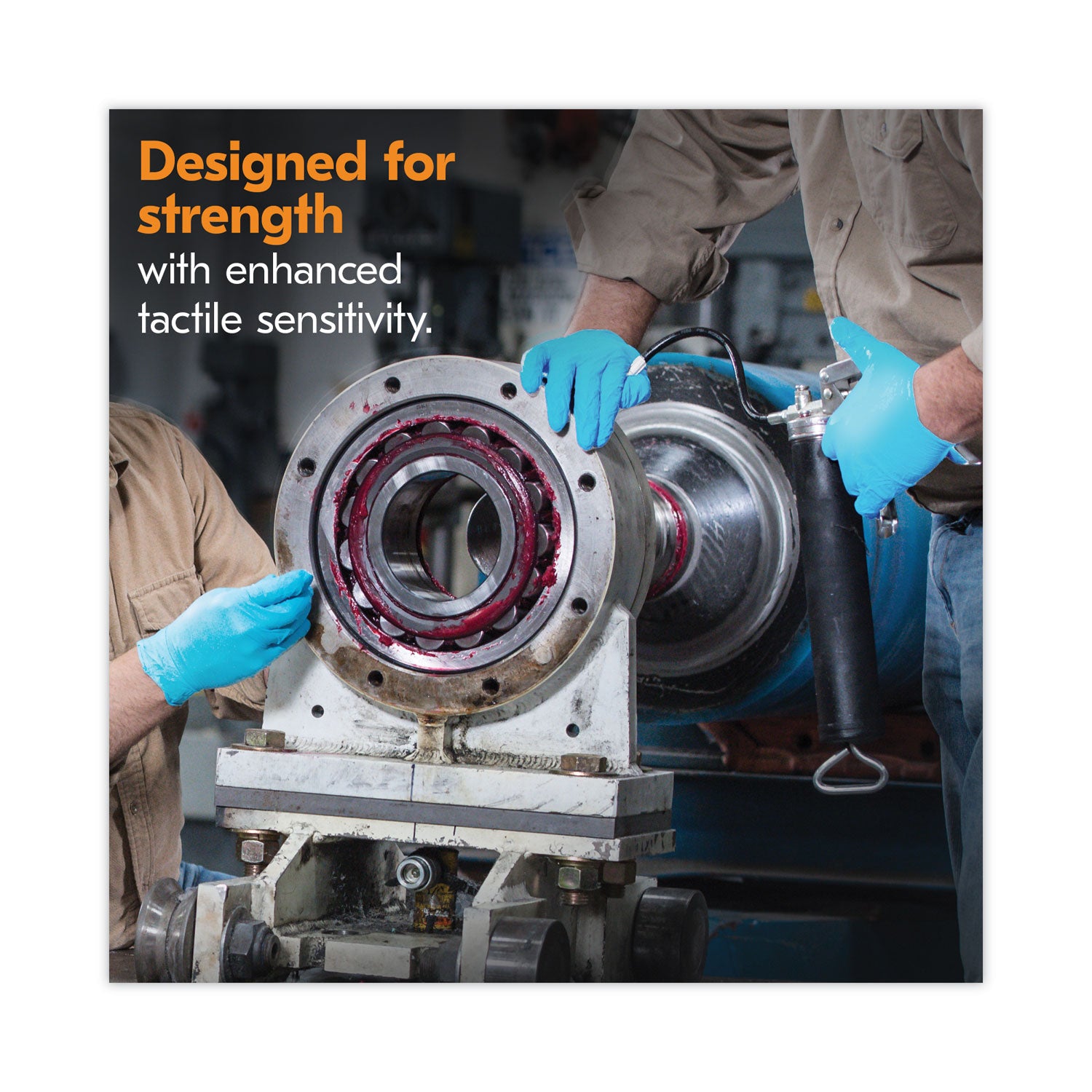 KleenGuard™ G10 Comfort Plus Blue Nitrile Gloves, Light Blue, Small, 1,000/Carton