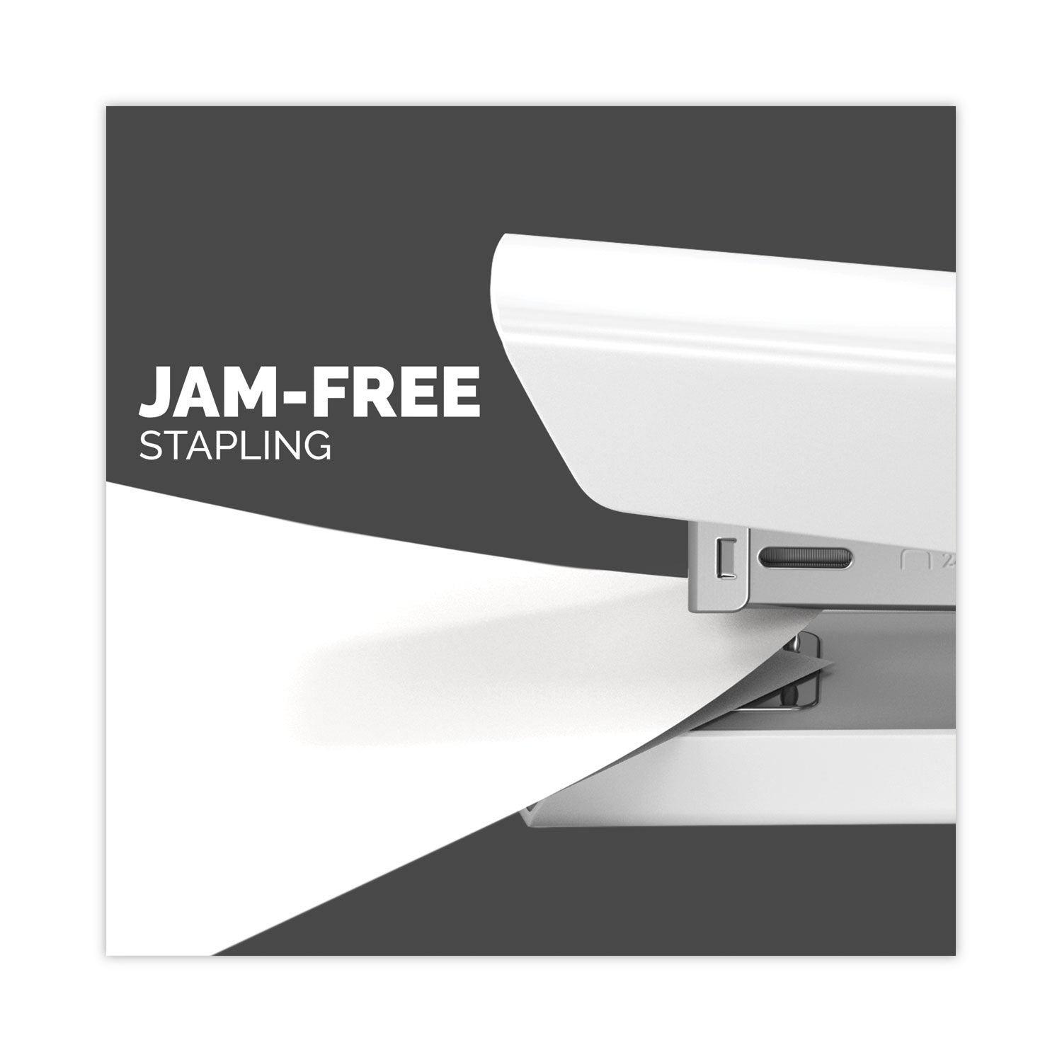 Fellowes® LX820 Classic Full Strip Stapler with Antimicrobial Protection, 20-Sheet Capacity, White