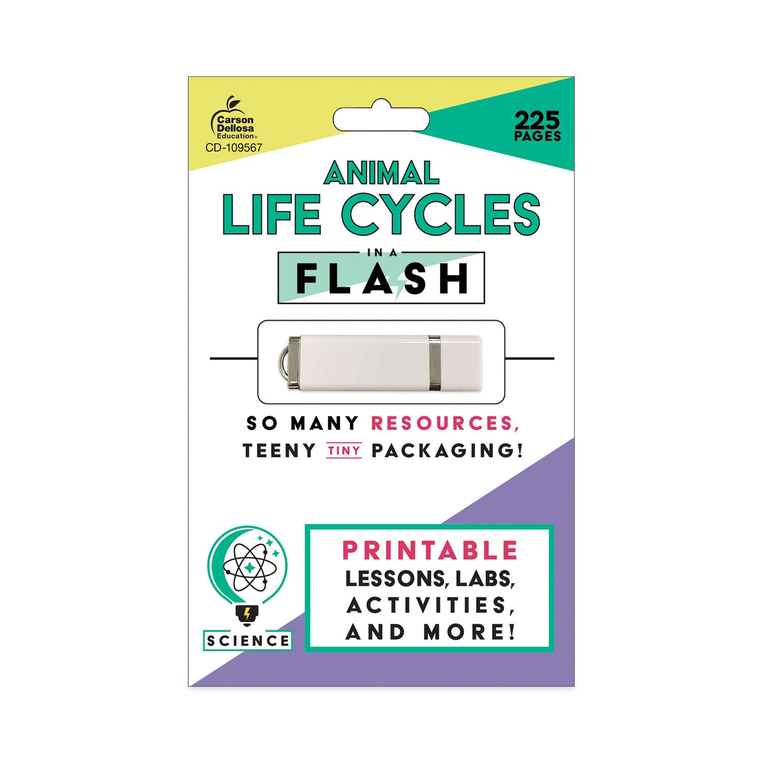 In a Flash USB, Animal Lifestyles, Ages 5-8, 225 Pages