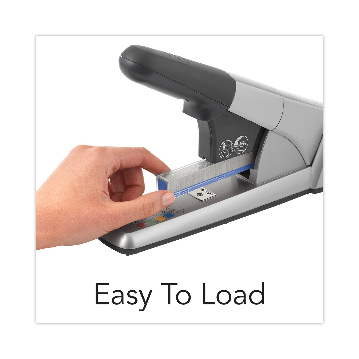 Rapid® Staple Cartridge, 0.25" Leg, 0.5" Crown, Steel, 210/cartridge, 5 Cartridges/pack, 1,050/pack