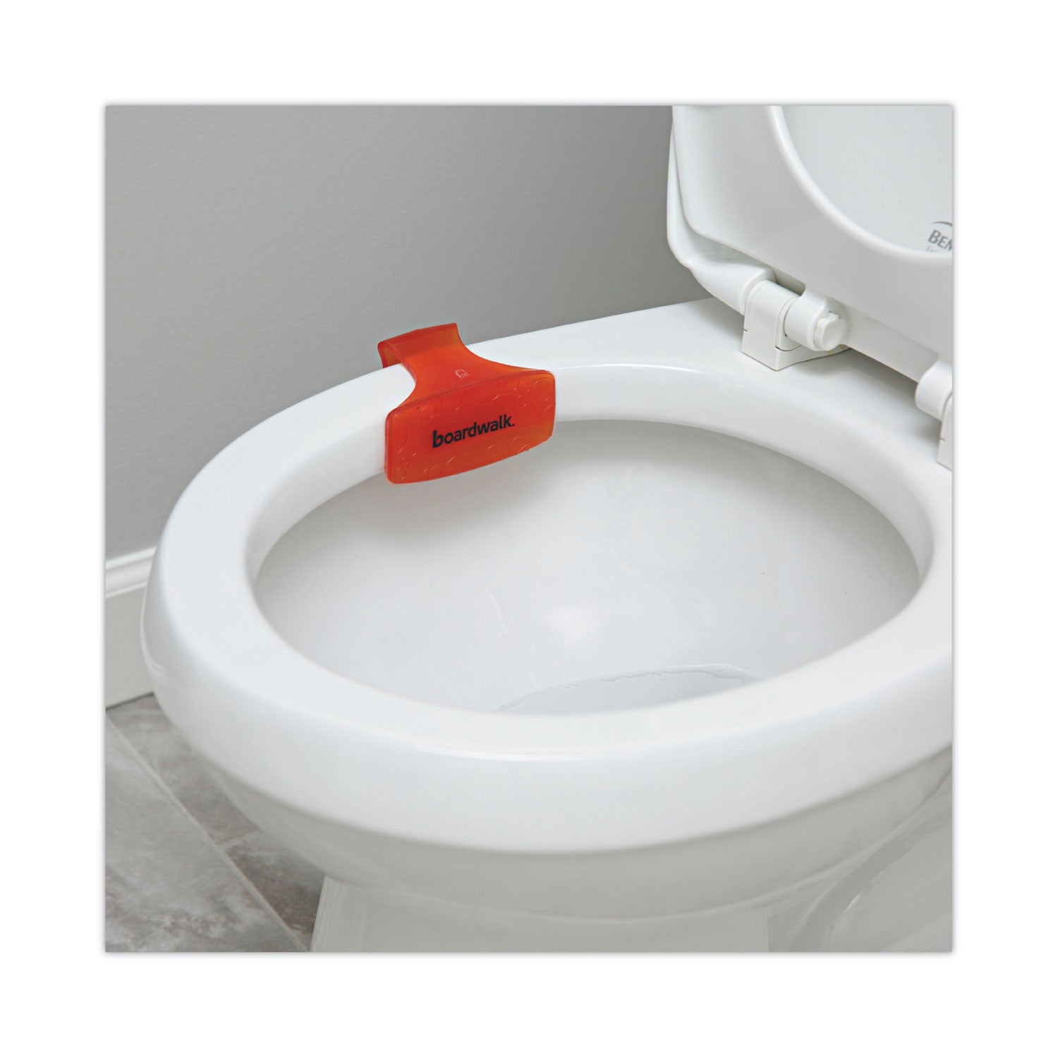 Boardwalk® Toilet Bowl Clip, Mango Scent, Orange, 72/Carton