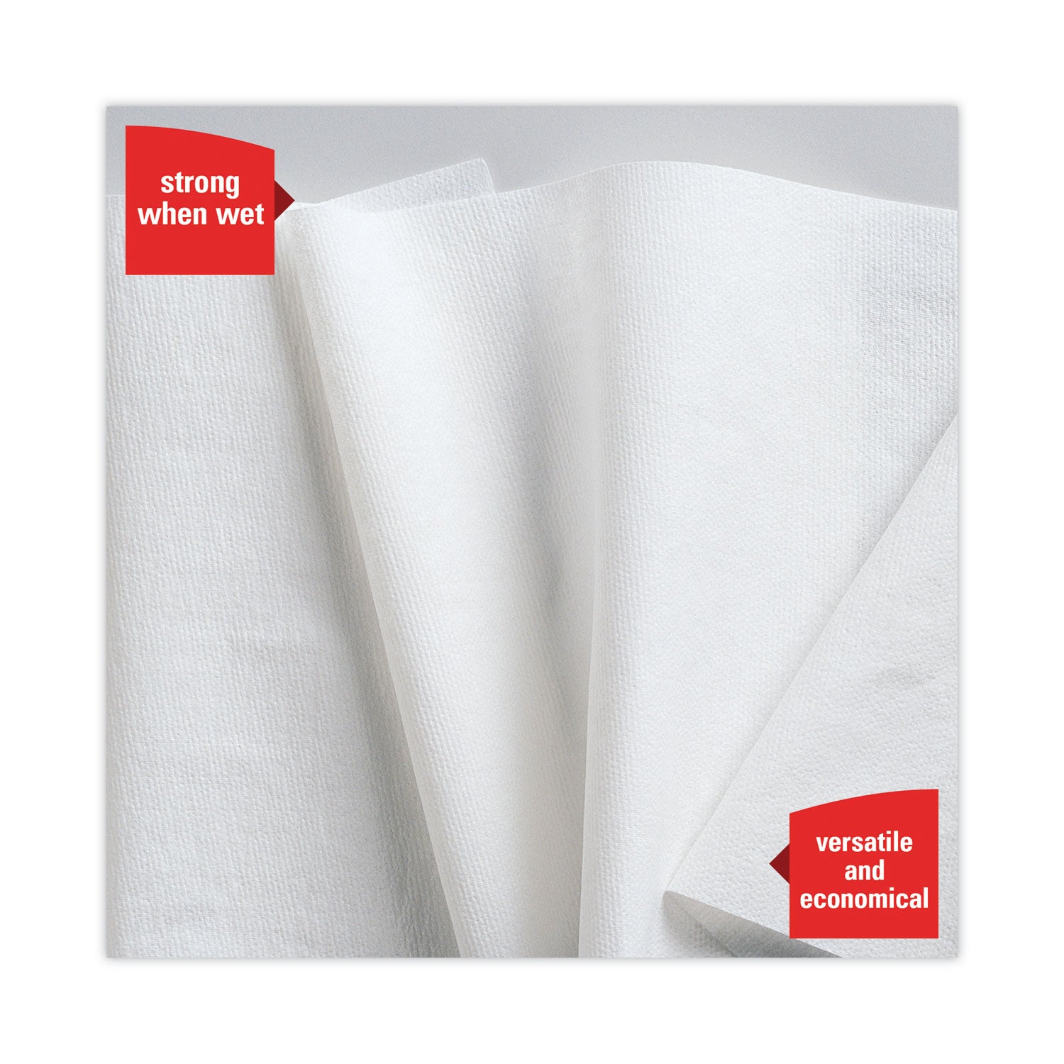 WypAll® X50 Cloths, Jumbo Roll, 13.4 x 9.8, White, 1,100/Roll