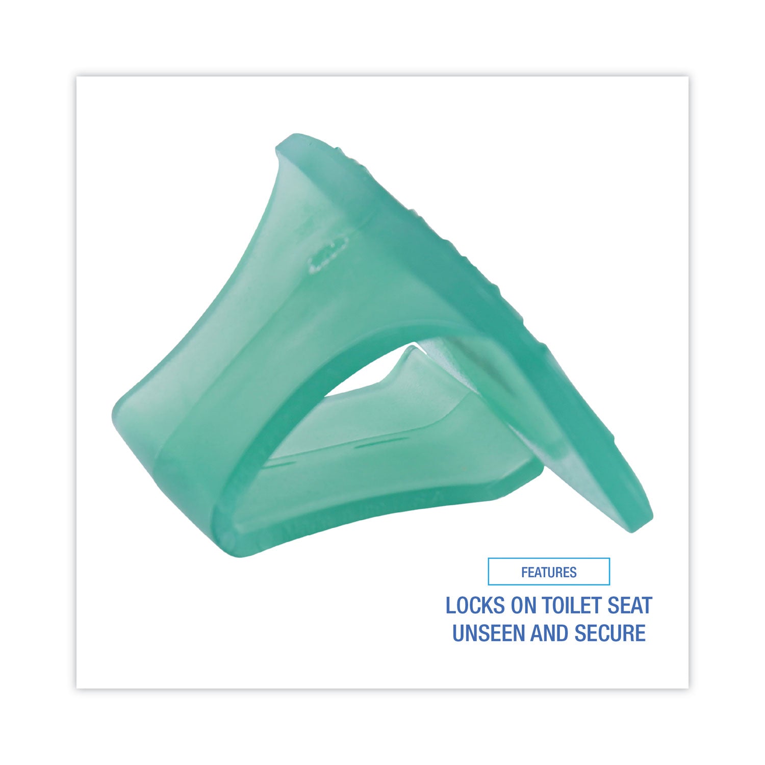 Boardwalk® Toilet Bowl Clip, Cucumber Melon Scent, Green, 72/Carton