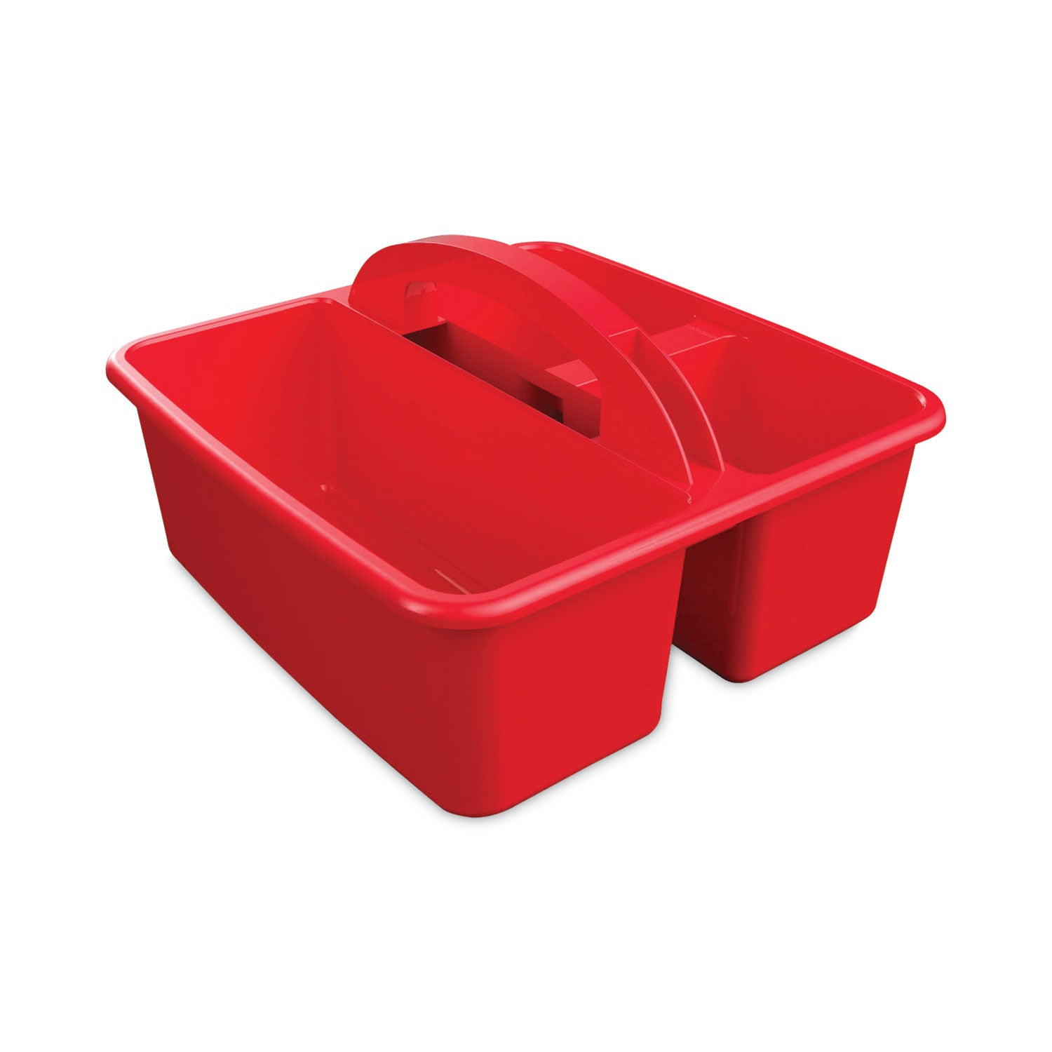deflecto® Antimicrobial Creativity Storage Caddy, Red